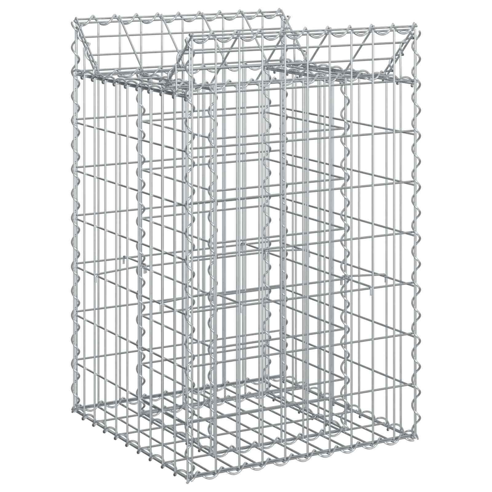 Gabion Kohotettu Peti Hopea