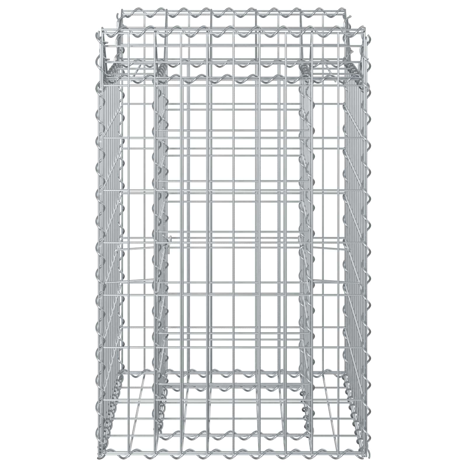 Gabion Kohotettu Peti Hopea
