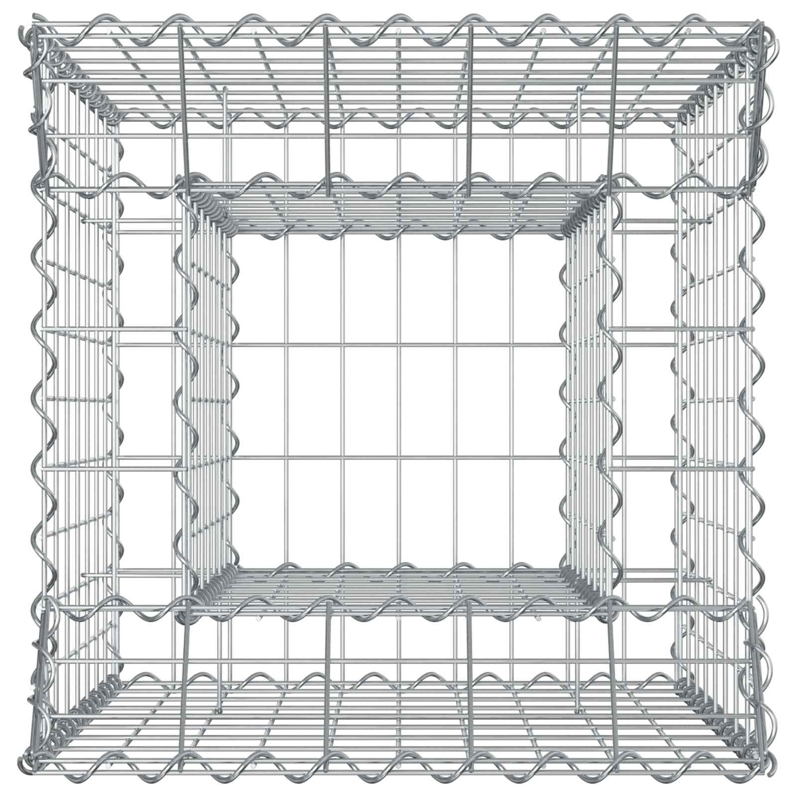 Gabion Kohotettu Peti Hopea