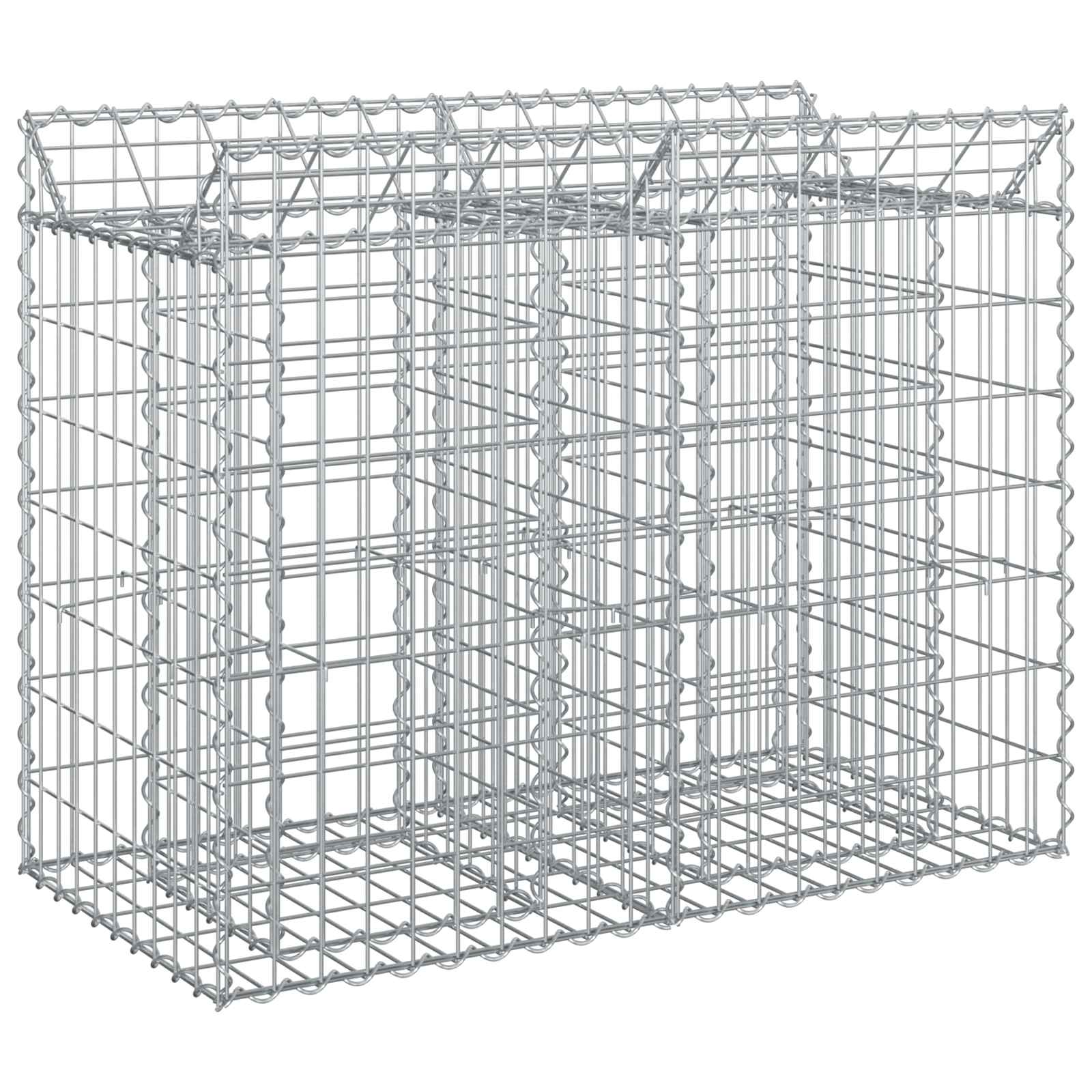 Gabion Kohotettu Peti Hopea