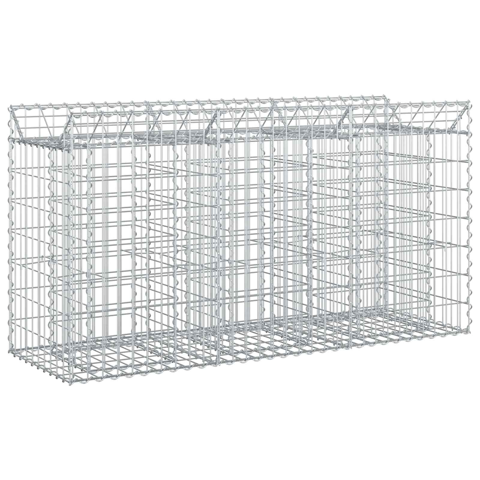 Gabion Kohotettu Peti Hopea