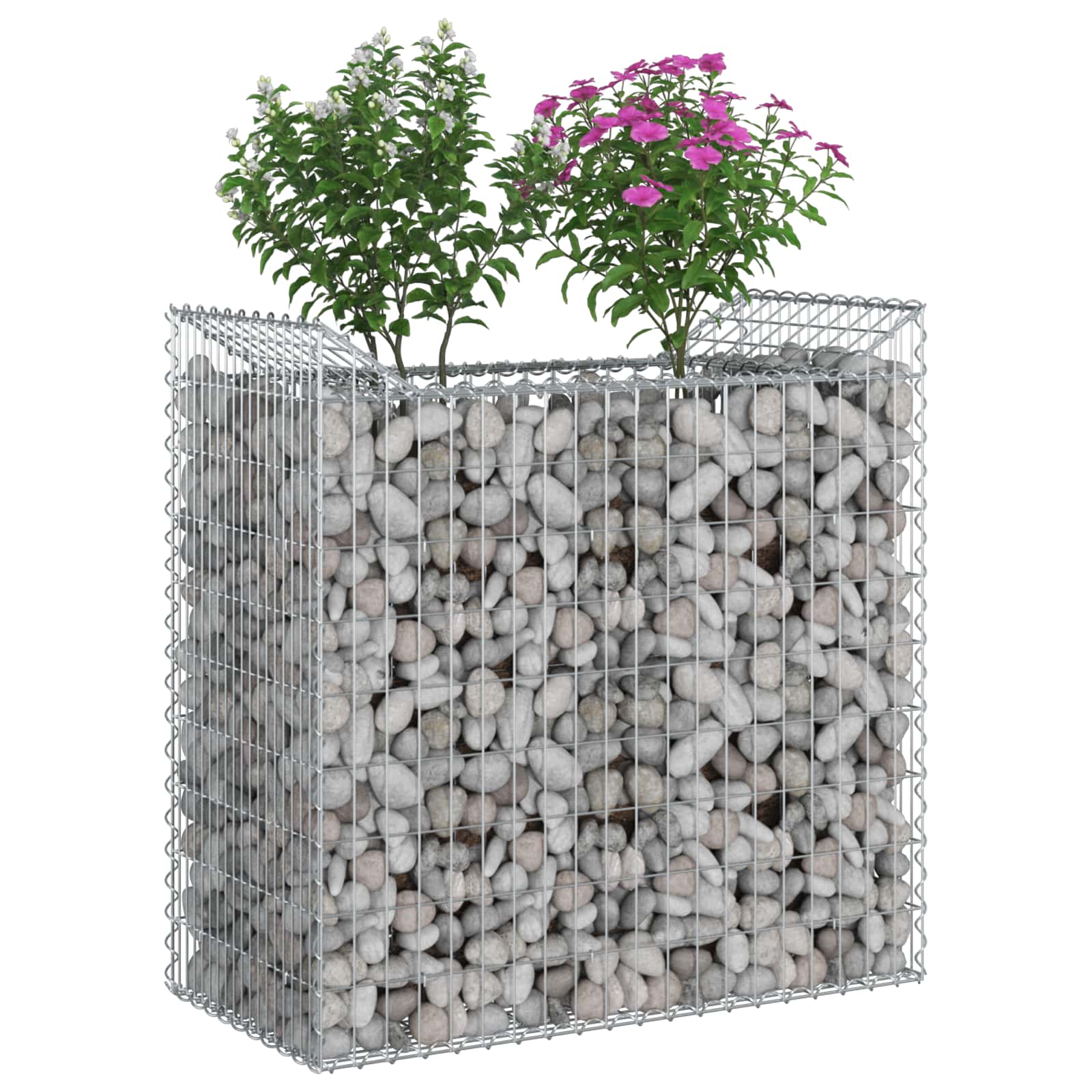 Gabion Kohotettu Peti Hopea