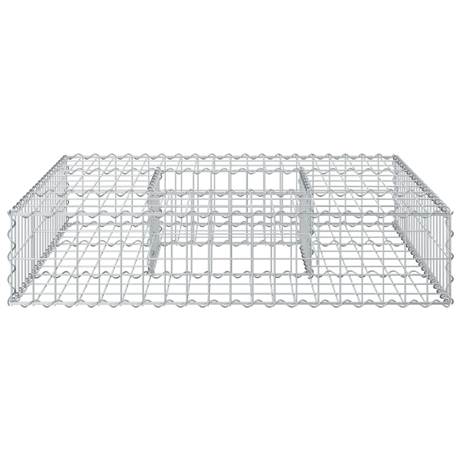 Gabion Kohotettu Peti Hopea