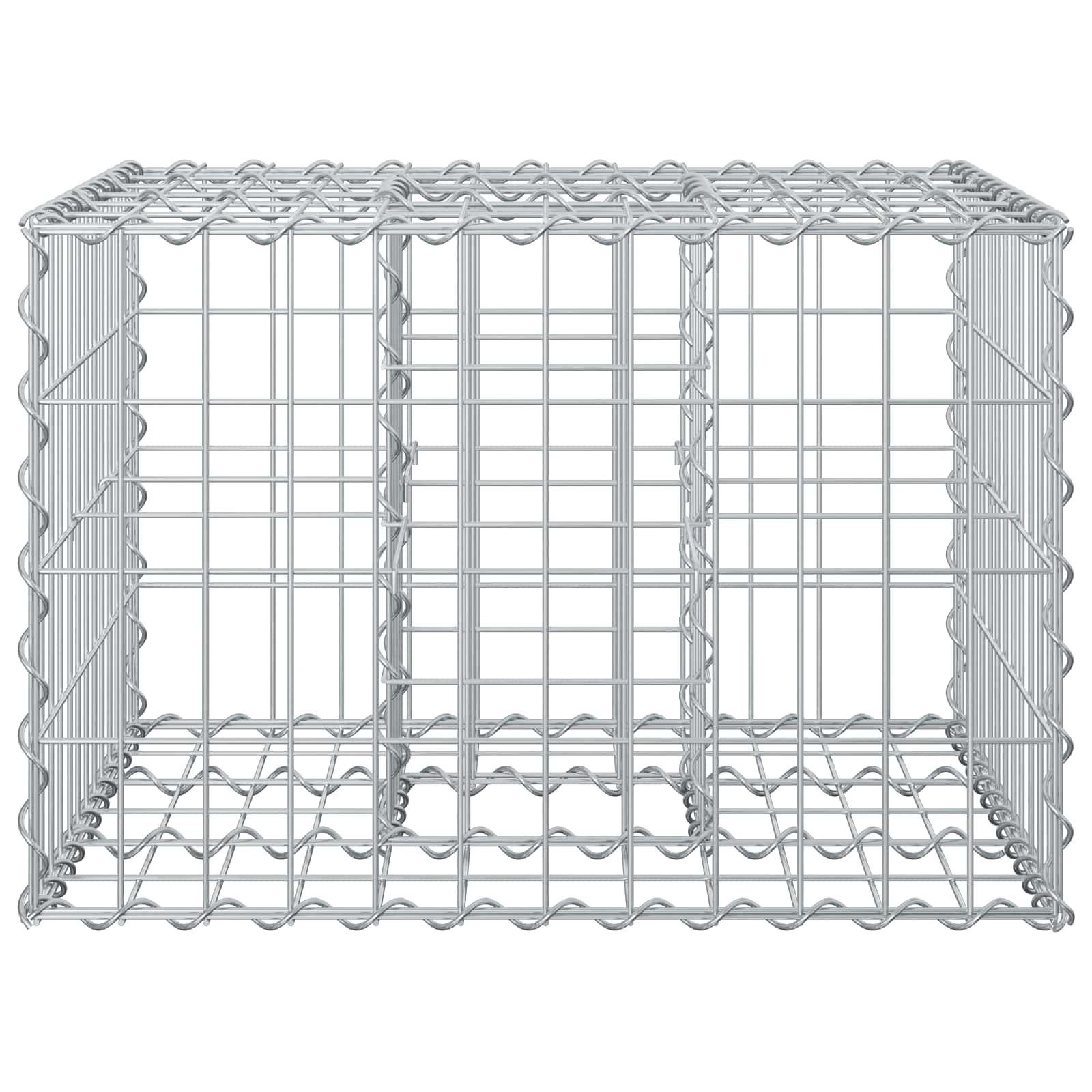 Gabion Kohotettu Peti Hopea