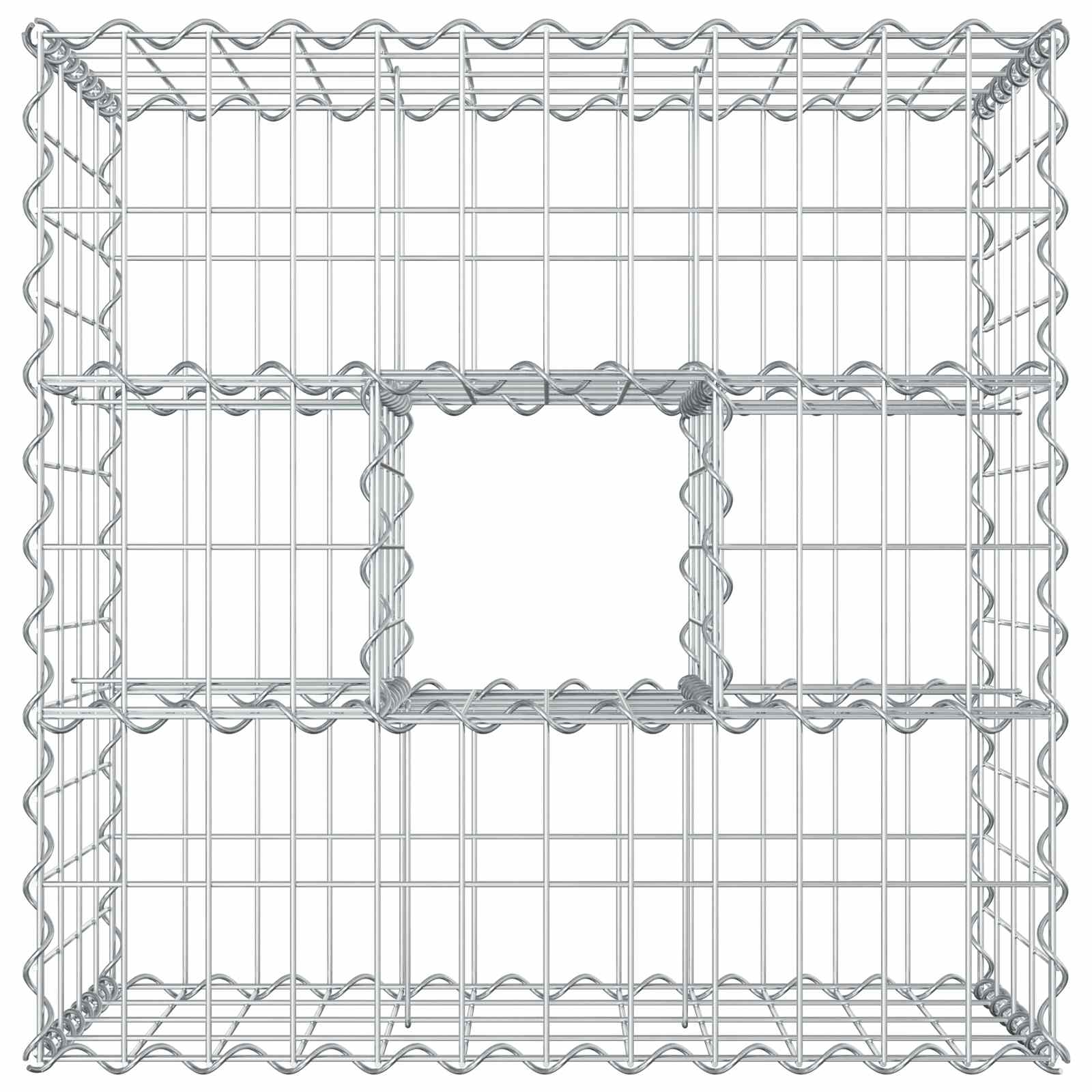 Gabion Kohotettu Peti Hopea