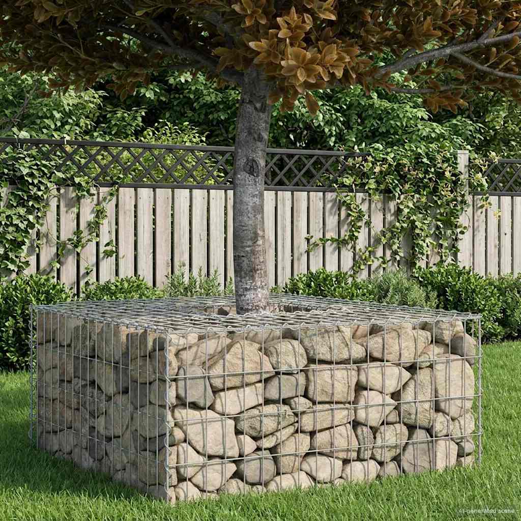 Gabion Kohotettu Peti Hopea