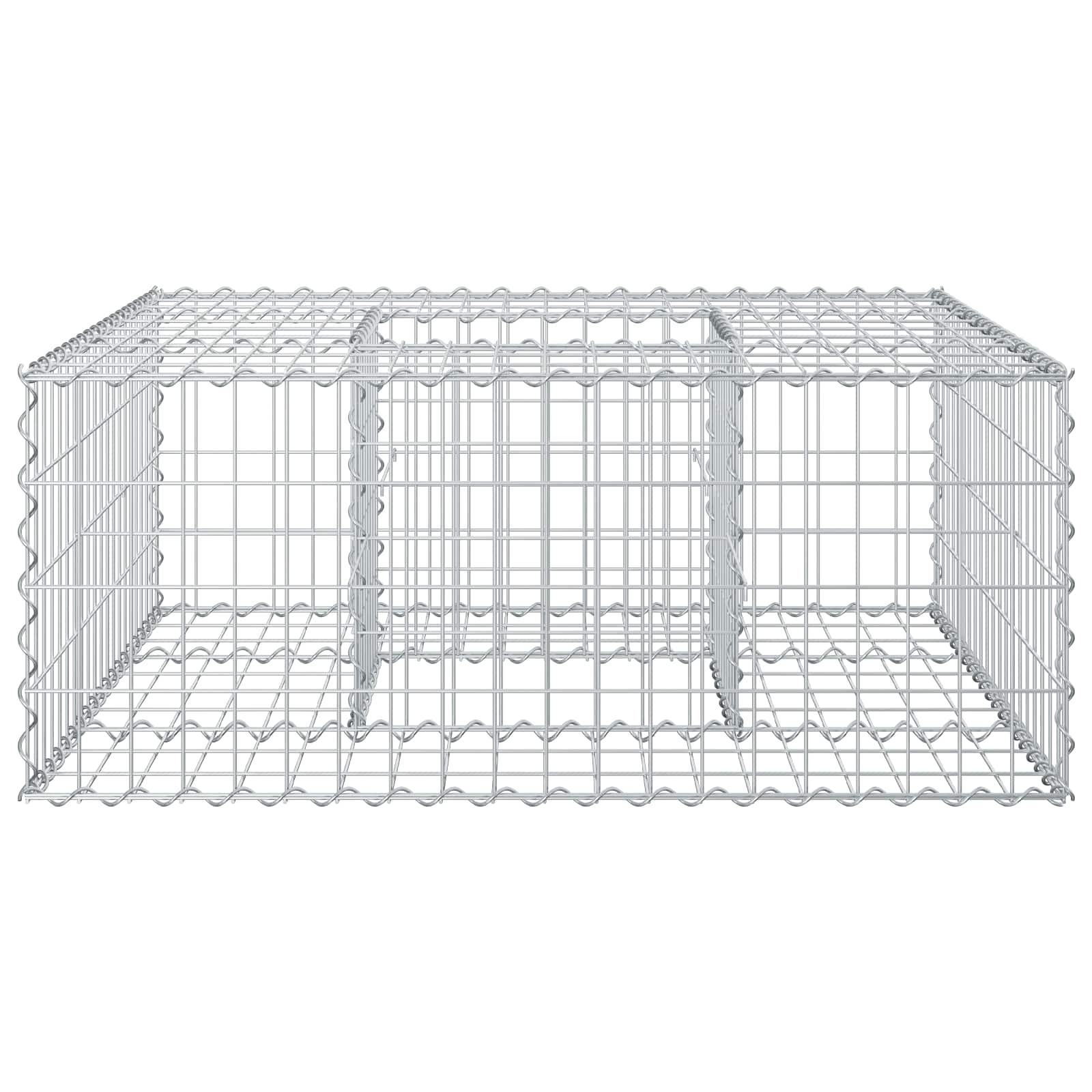 Gabion Kohotettu Peti Hopea