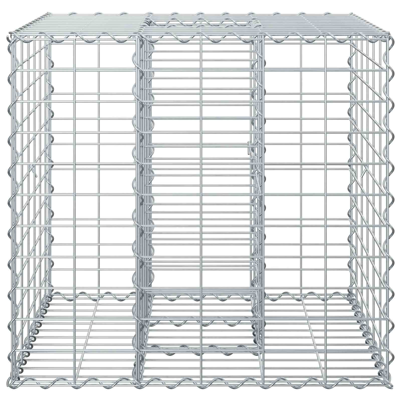 Gabion Kohotettu Peti Hopea