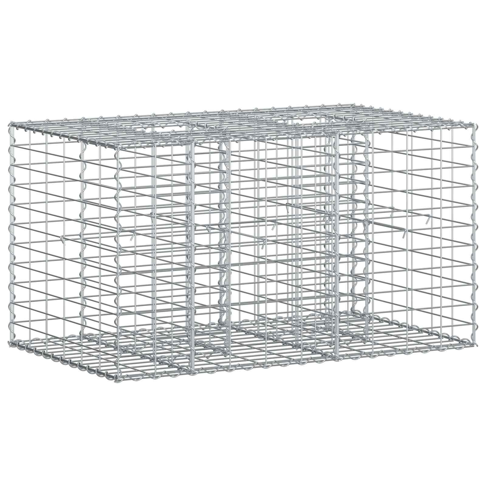 Gabion Kohotettu Peti Hopea