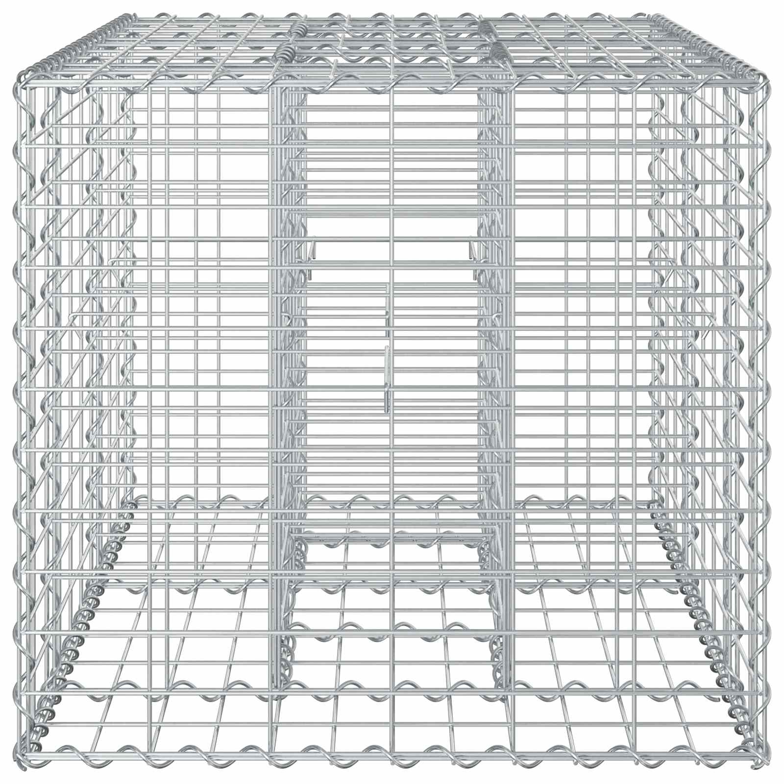 Gabion Kohotettu Peti Hopea