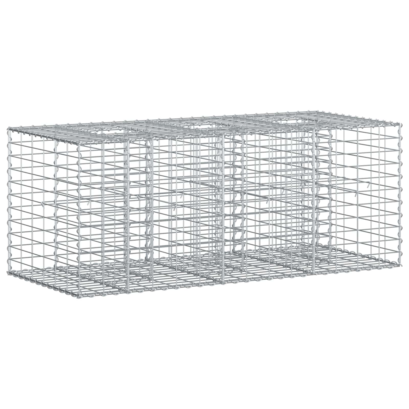 Gabion Kohotettu Peti Hopea
