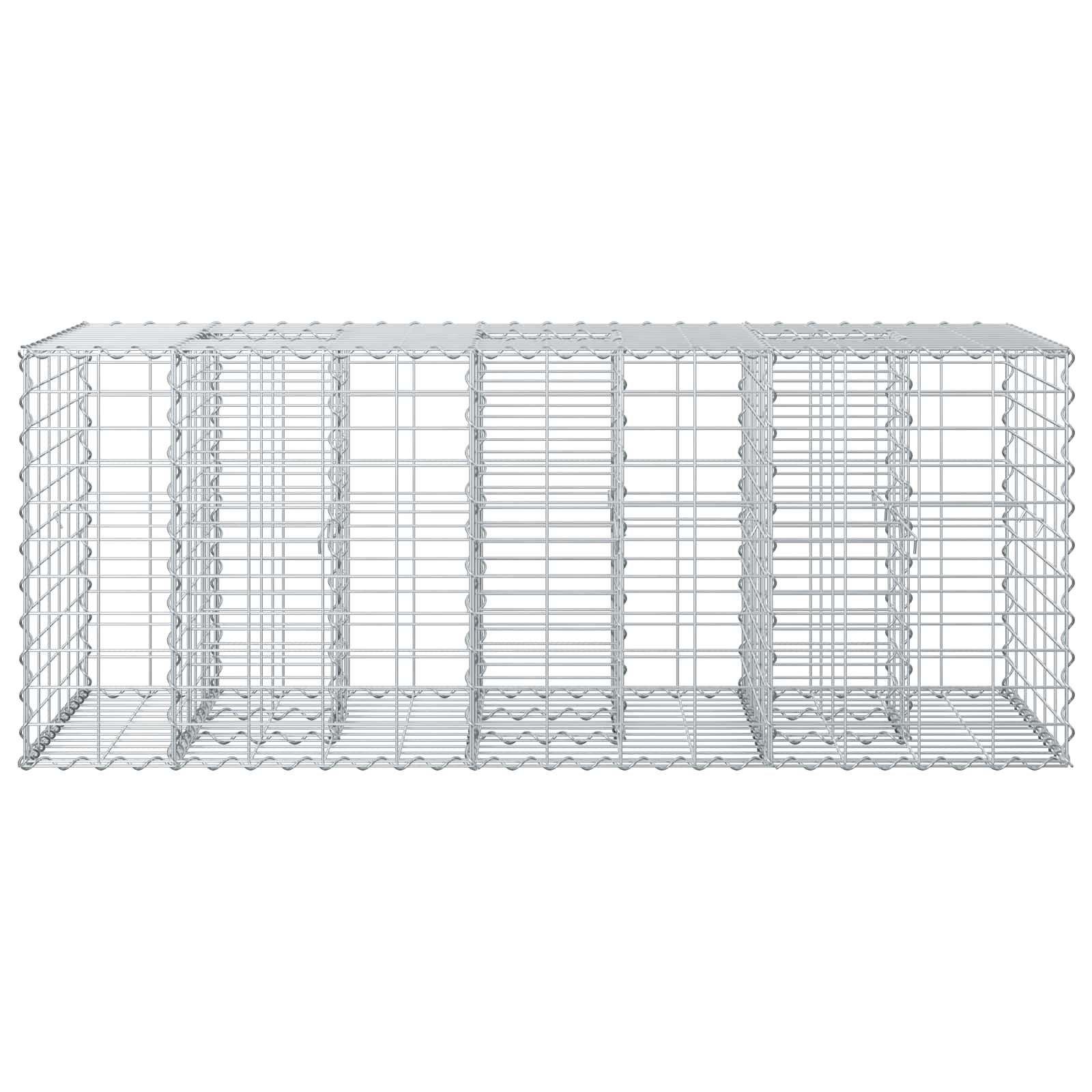 Gabion Kohotettu Peti Hopea