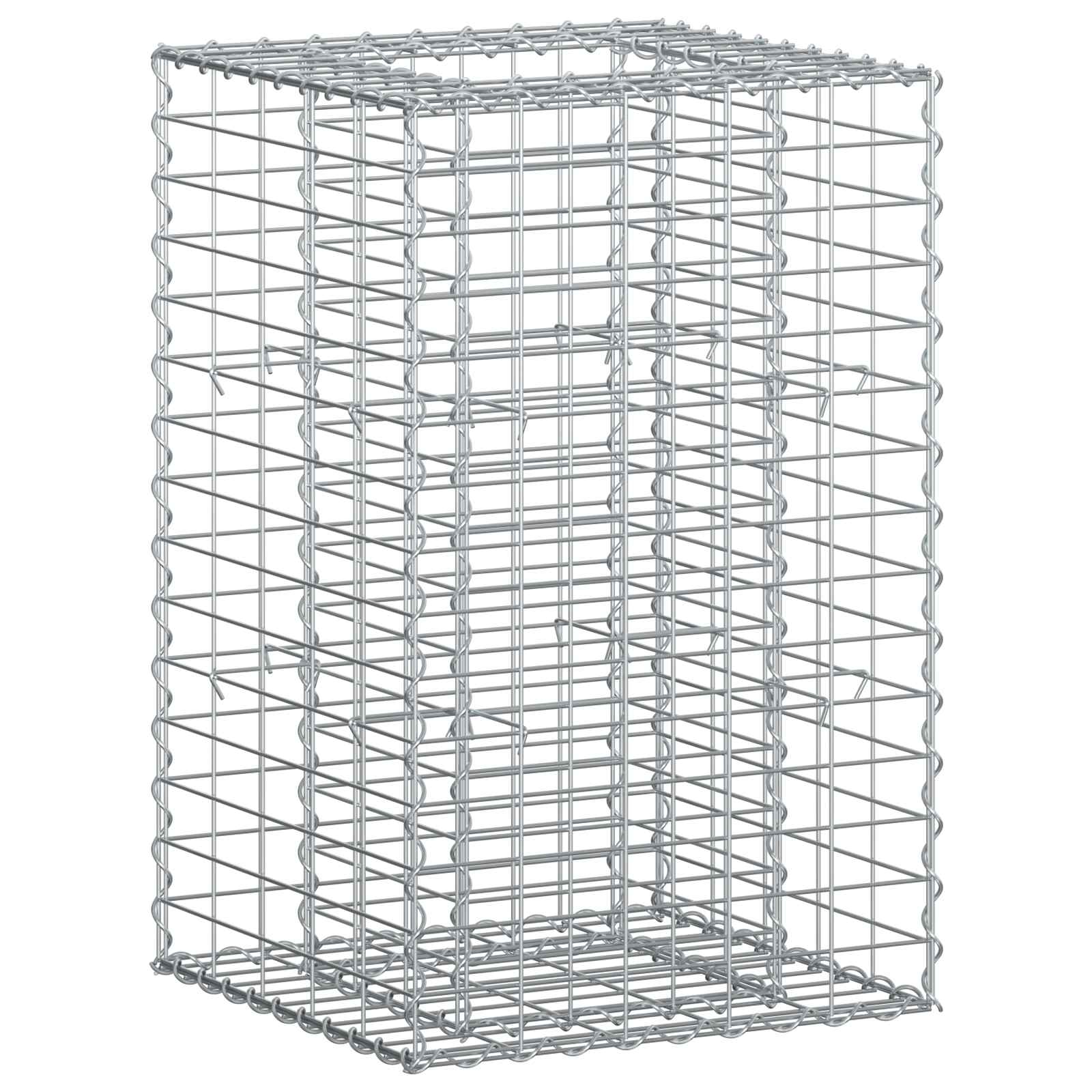Gabion Kohotettu Peti Hopea