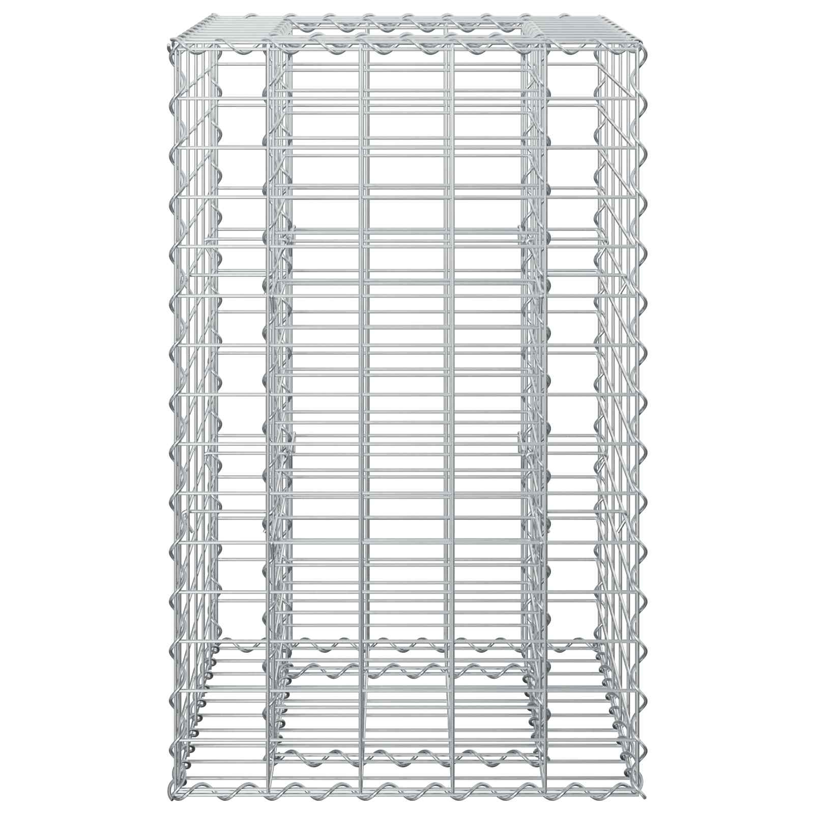 Gabion Kohotettu Peti Hopea