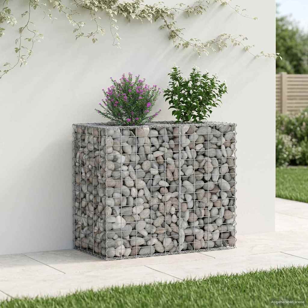 Gabion Kohotettu Peti Hopea
