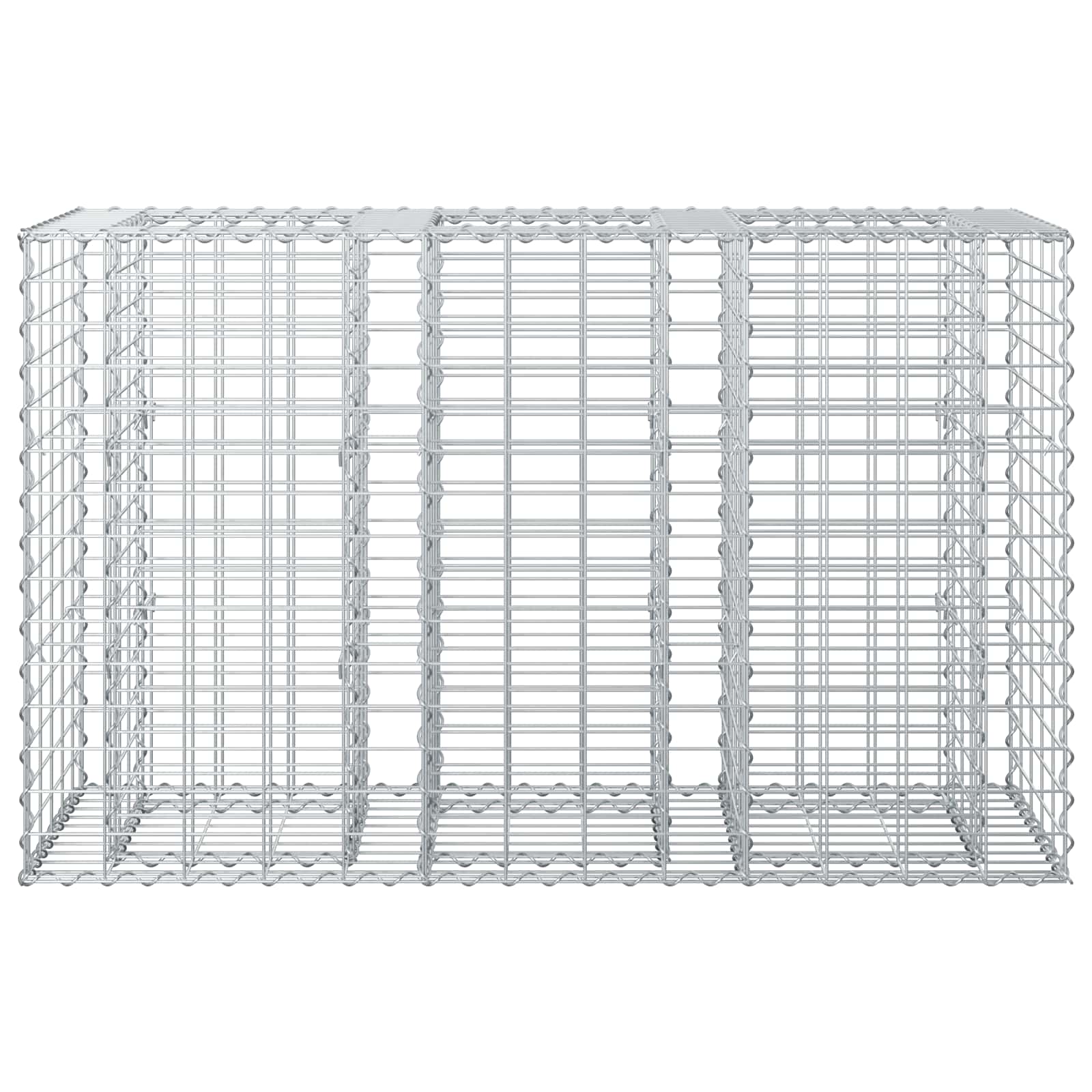 Gabion Kohotettu Peti Hopea