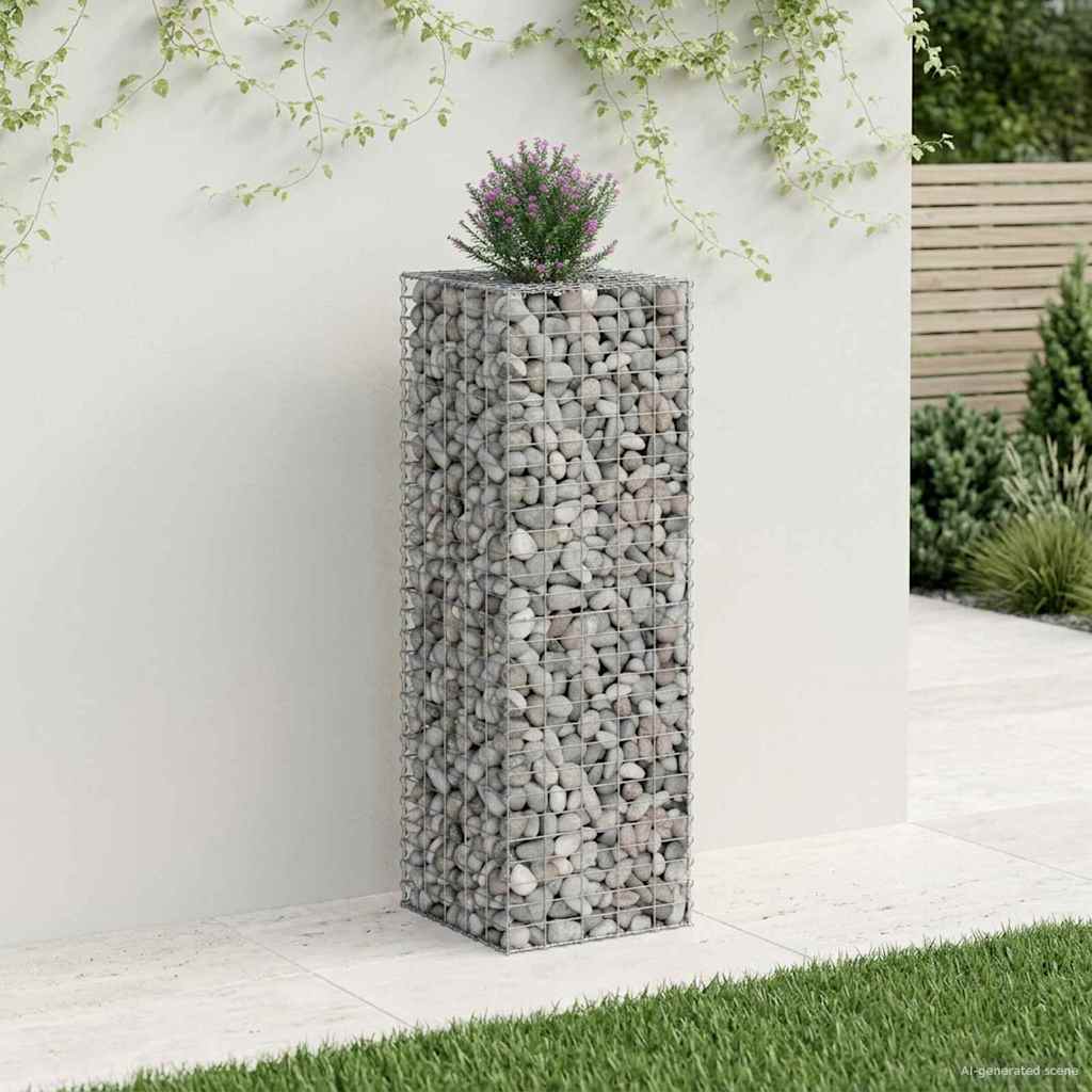 Gabion Kohotettu Peti Hopea