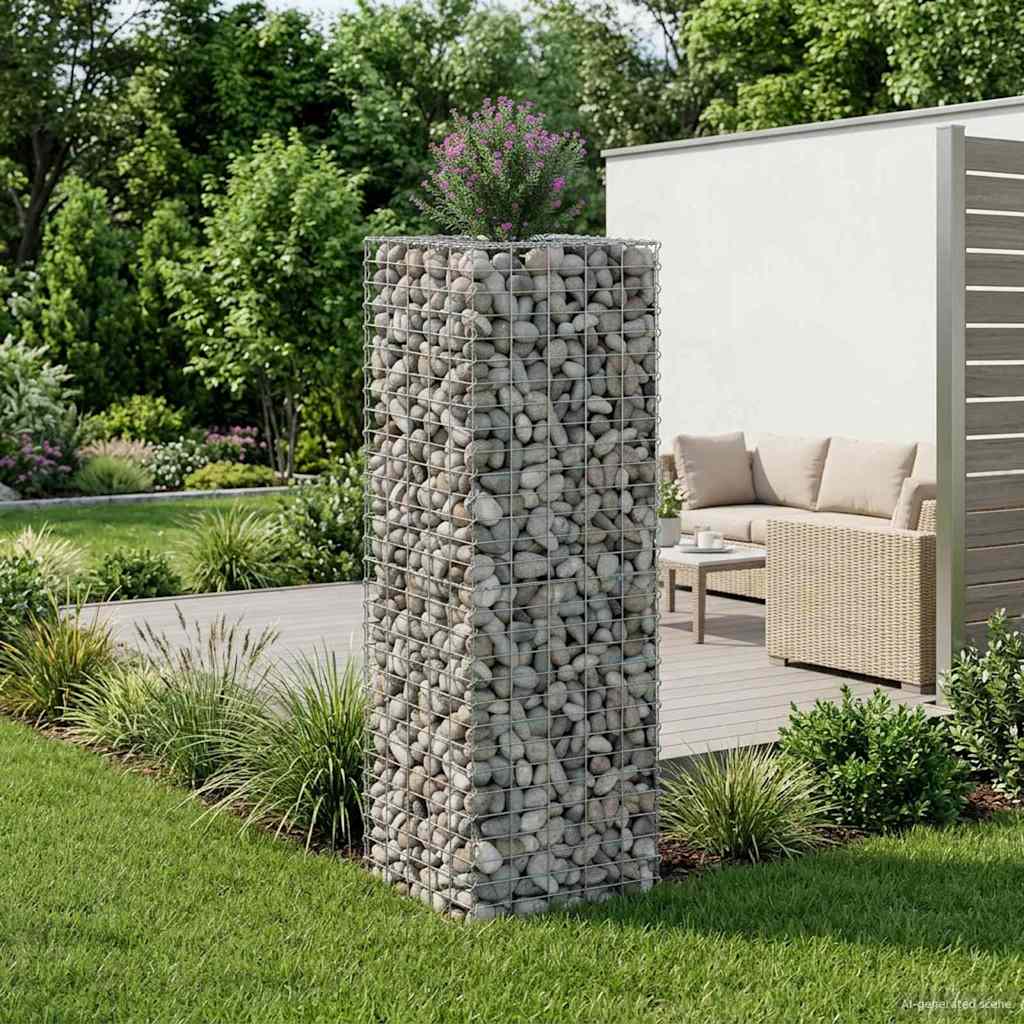 Gabion Kohotettu Peti Hopea