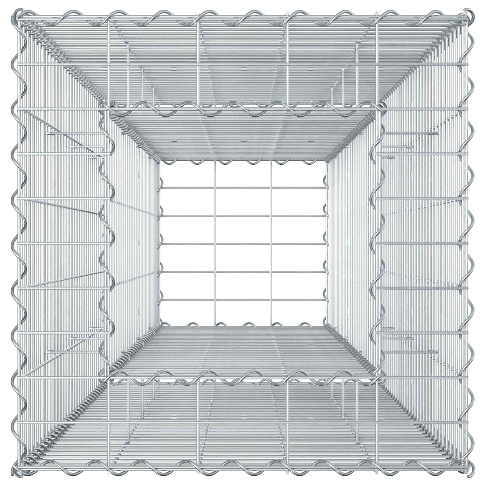 Gabion Kohotettu Peti Hopea