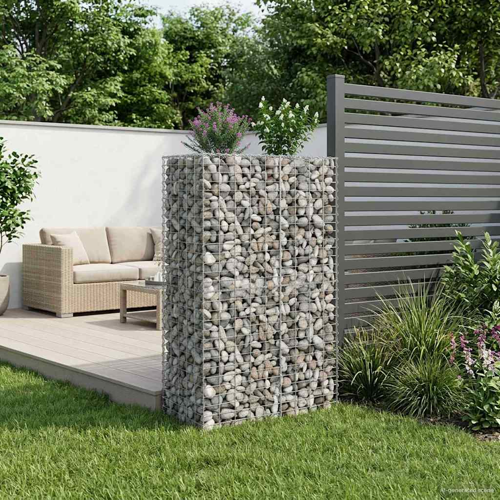 Gabion Kohotettu Peti Hopea