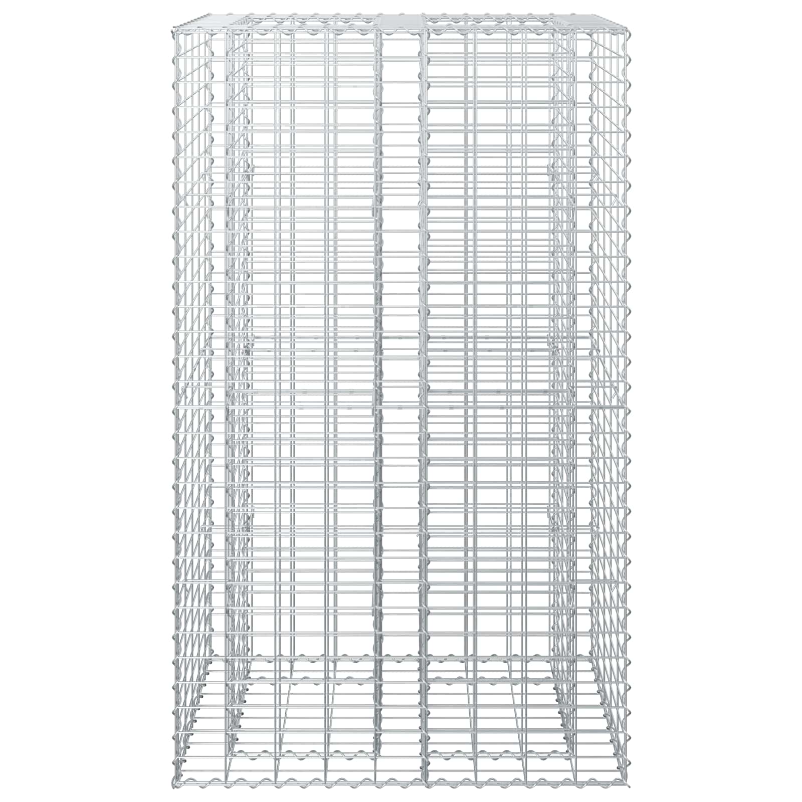 Gabion Kohotettu Peti Hopea