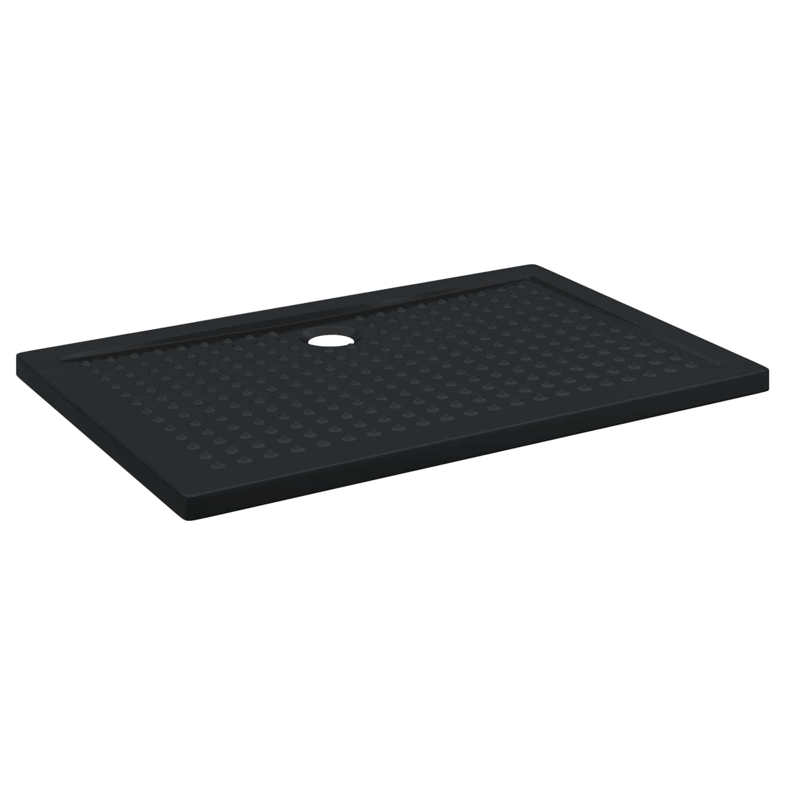 Suihkupohja Laatta, Jossa On Pisteitä 120 X 80 X 4 Cm Abs Musta