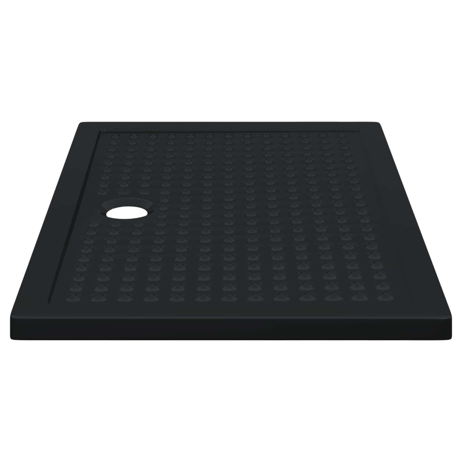 Suihkupohja Laatta, Jossa On Pisteitä 120 X 80 X 4 Cm Abs Musta