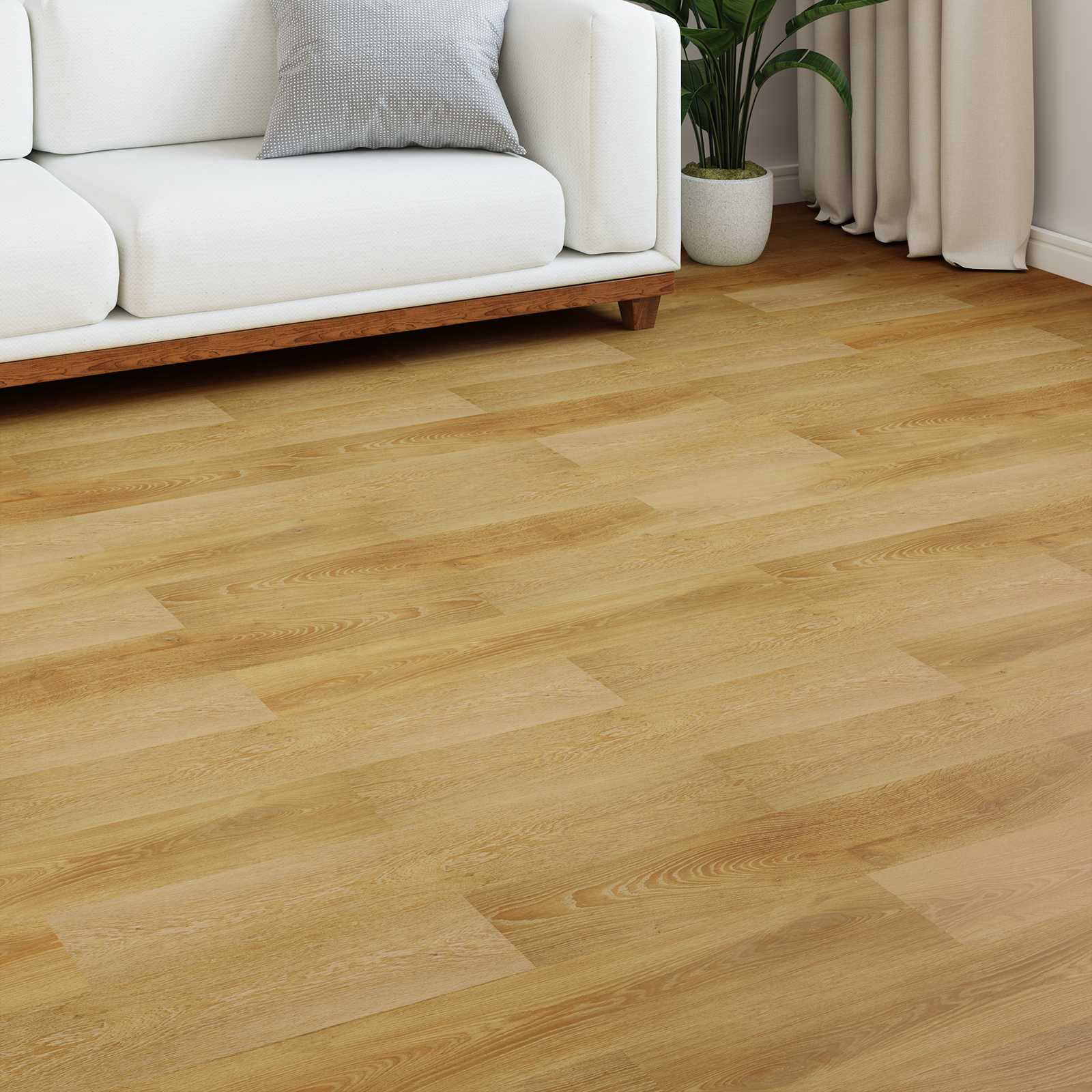 Laminaattilattia 5 Pcs Kultainen Ruskea 101 X 20 X 0,8 Cm