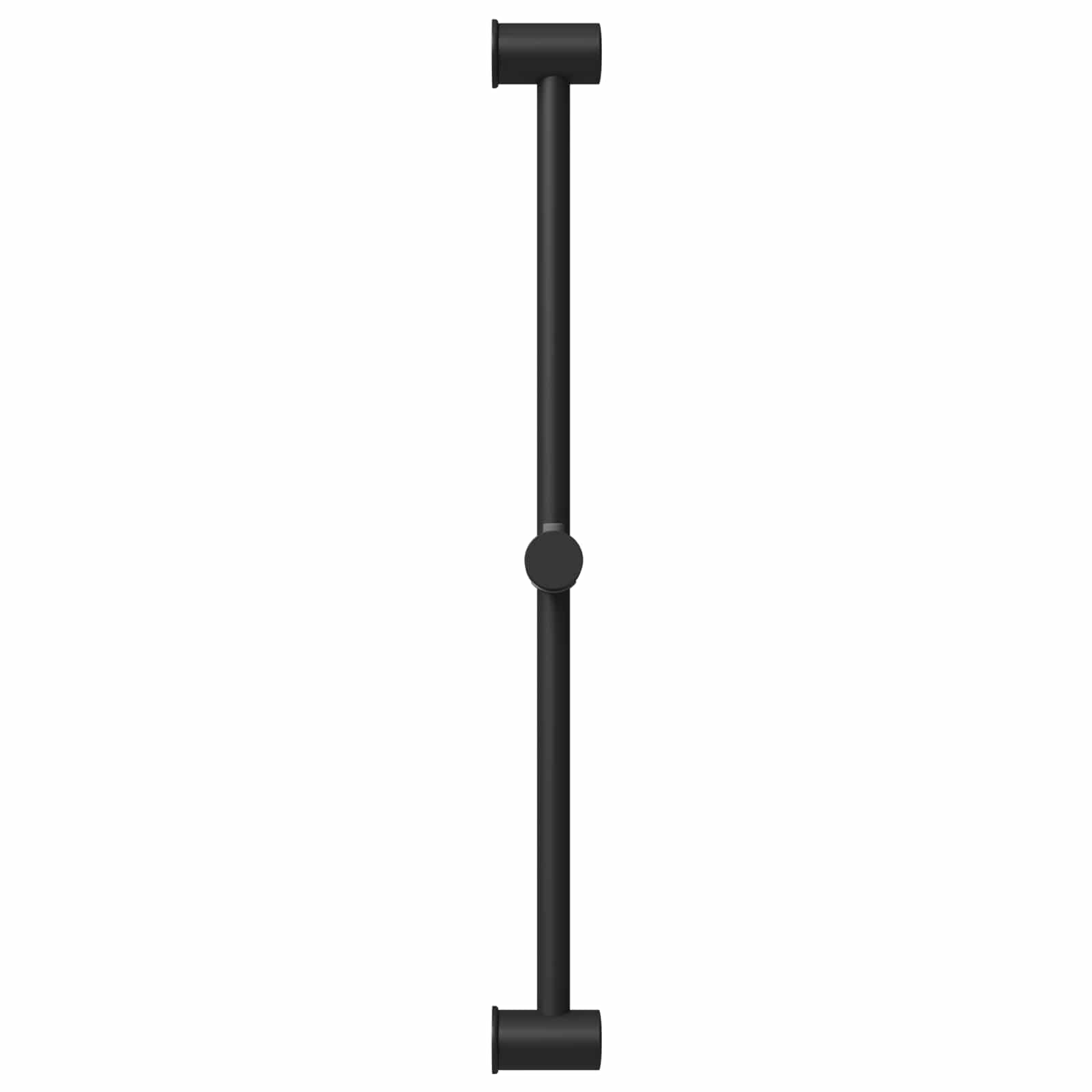 Suihkupään Pidike Musta 71 Cm Ruostumaton Teräs