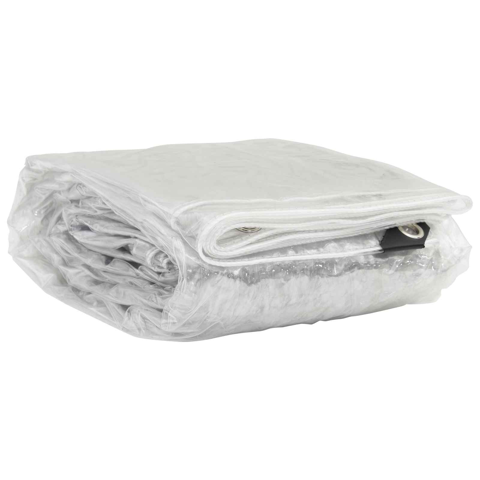 Suojakankaat 350 Gsm Läpinäkyvä 7 X 4 M Polyvinyylikloridi