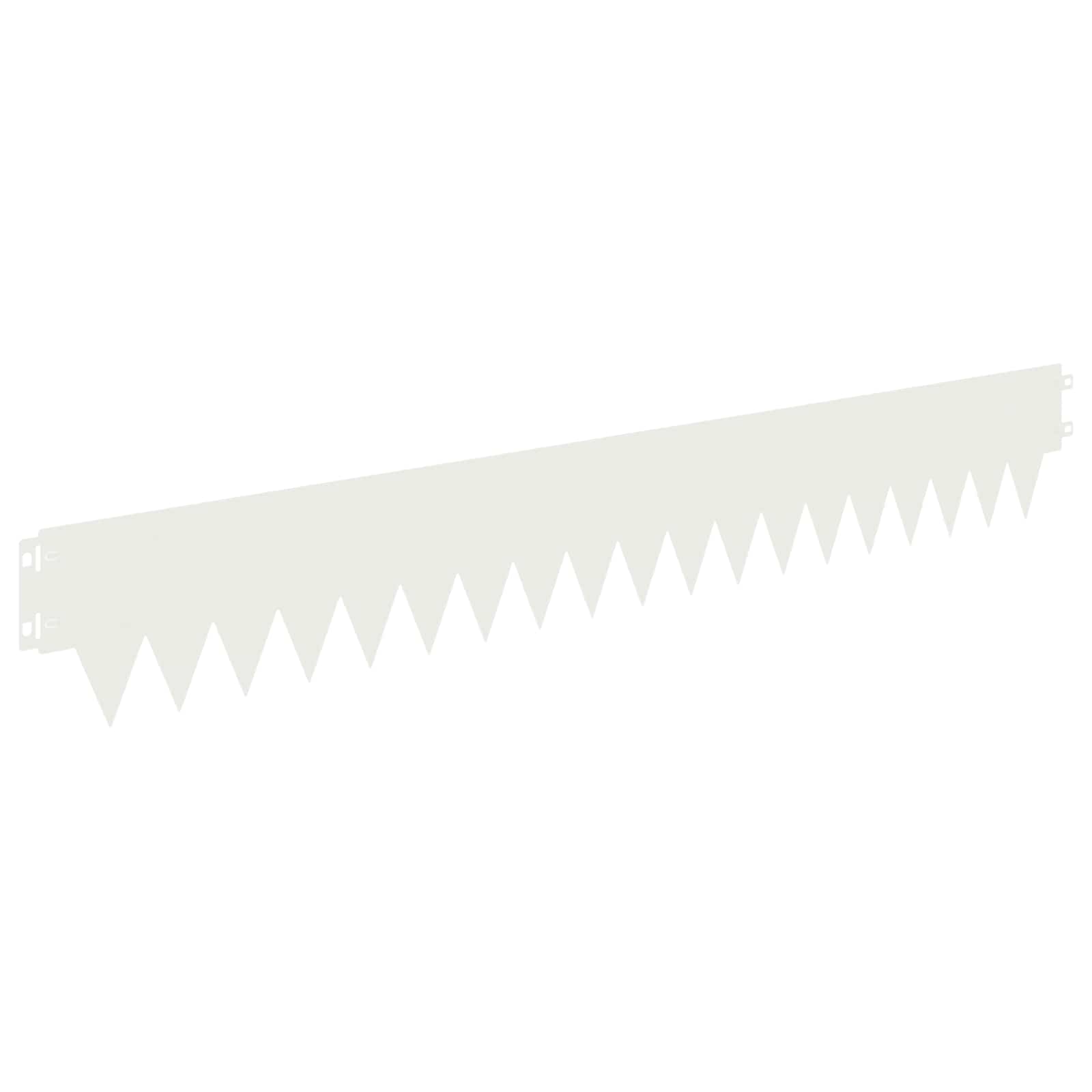 Nurmireunus 10 Pcs 103 X 15 Cm Metalli Valkoinen
