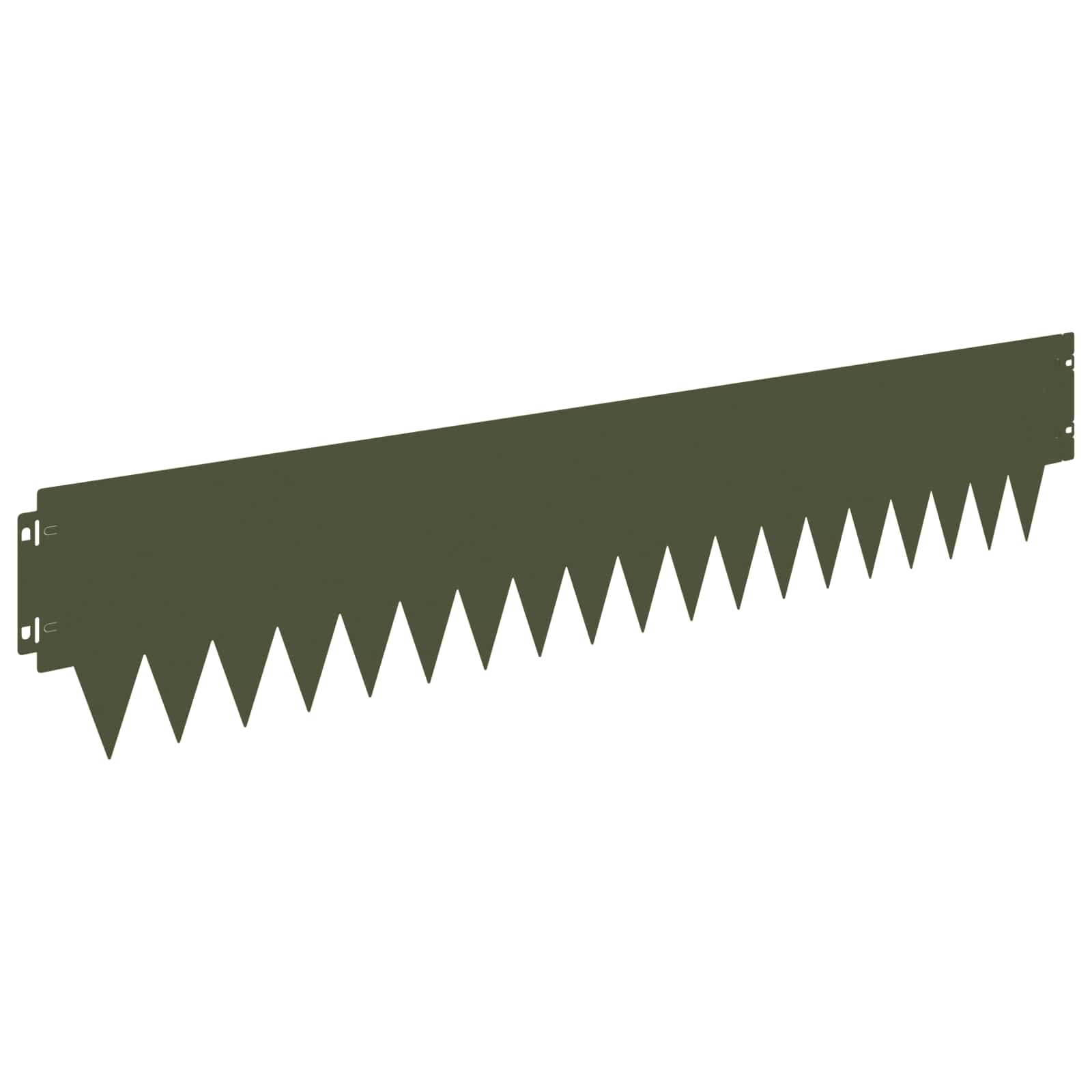 Nurmireunus 10 Pcs 103 X 20 Cm Metalli Oliivinvihreä