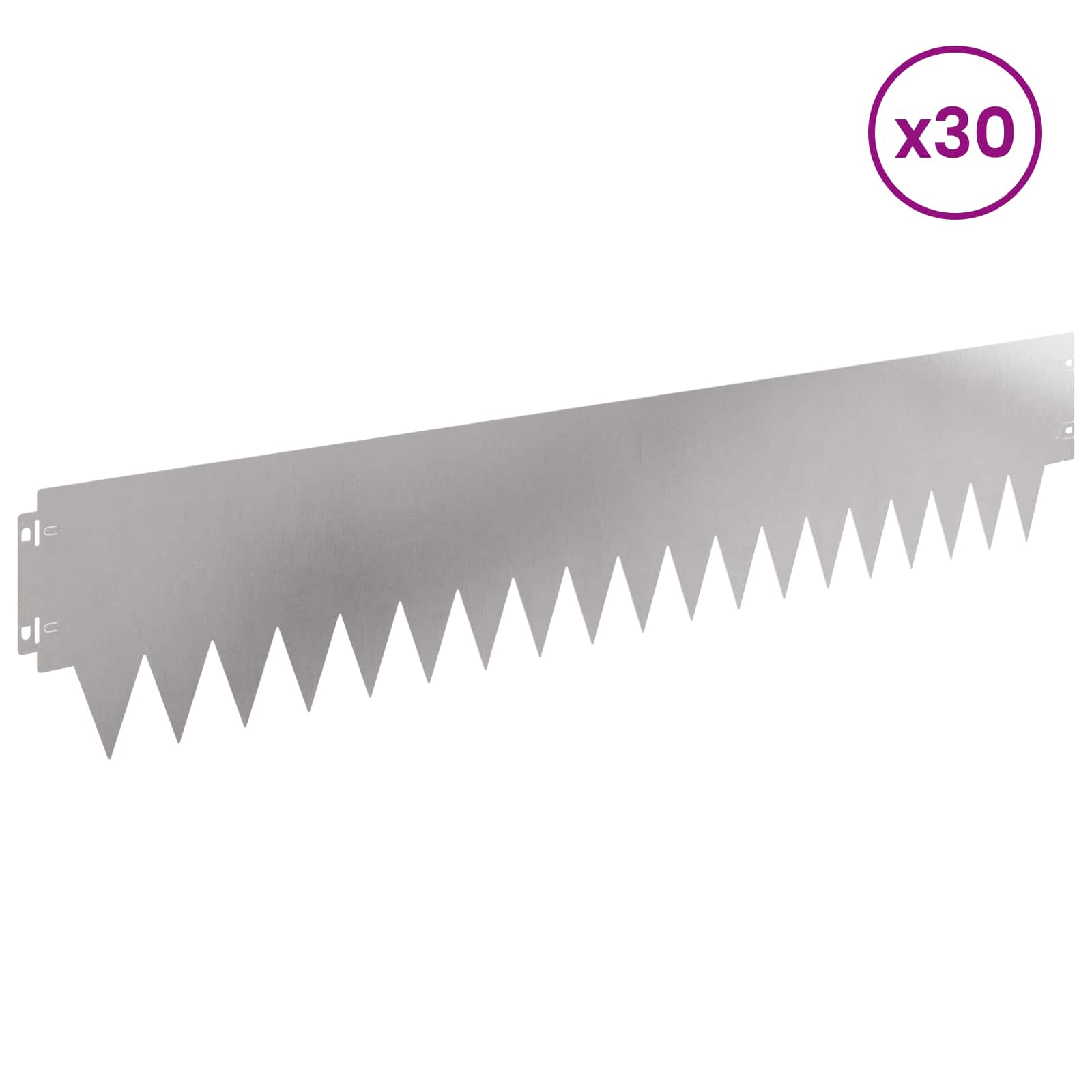 Nurmireunus 30 Pcs 103 X 20 Cm Metalli Hopea