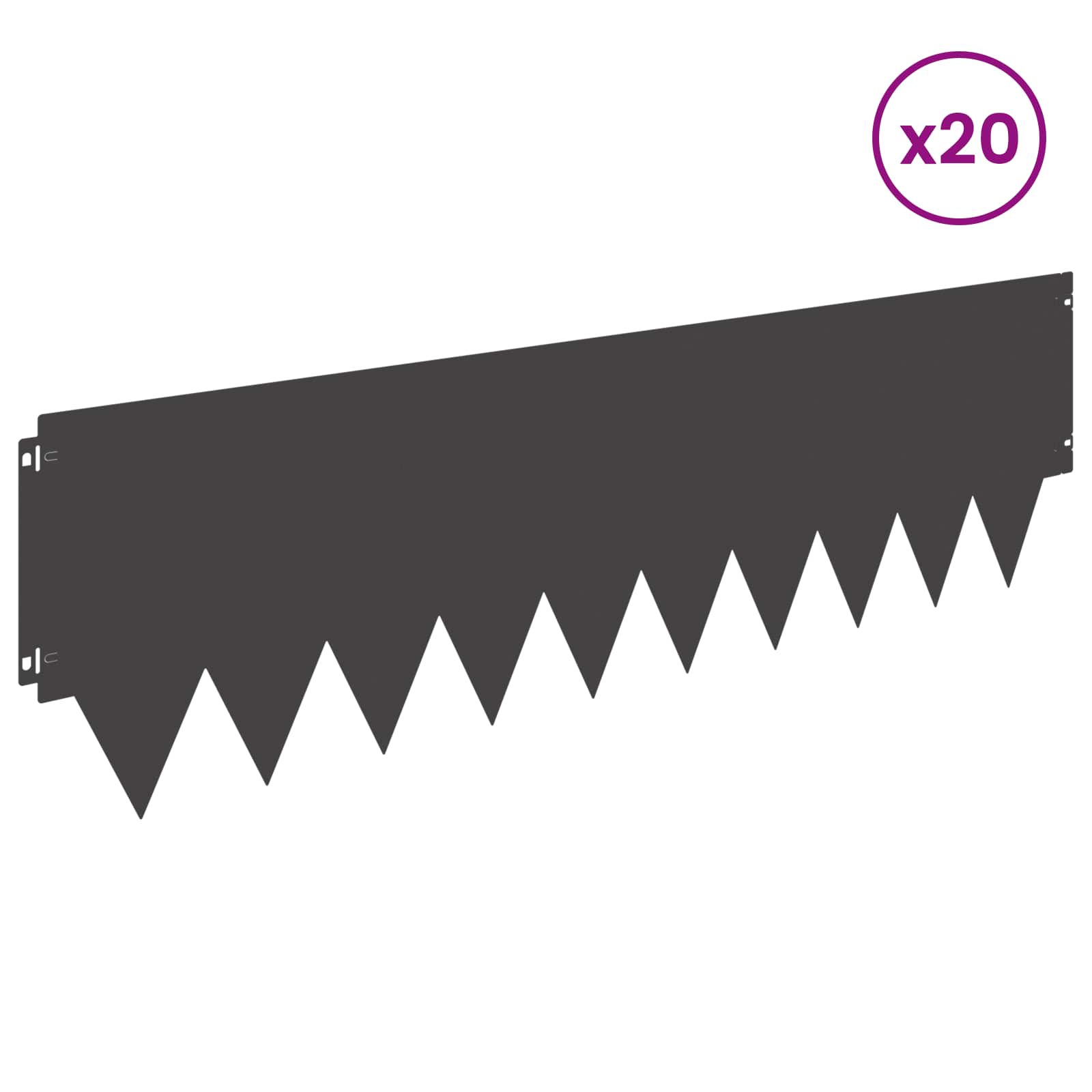 Nurmireunus 20 Pcs Metalli