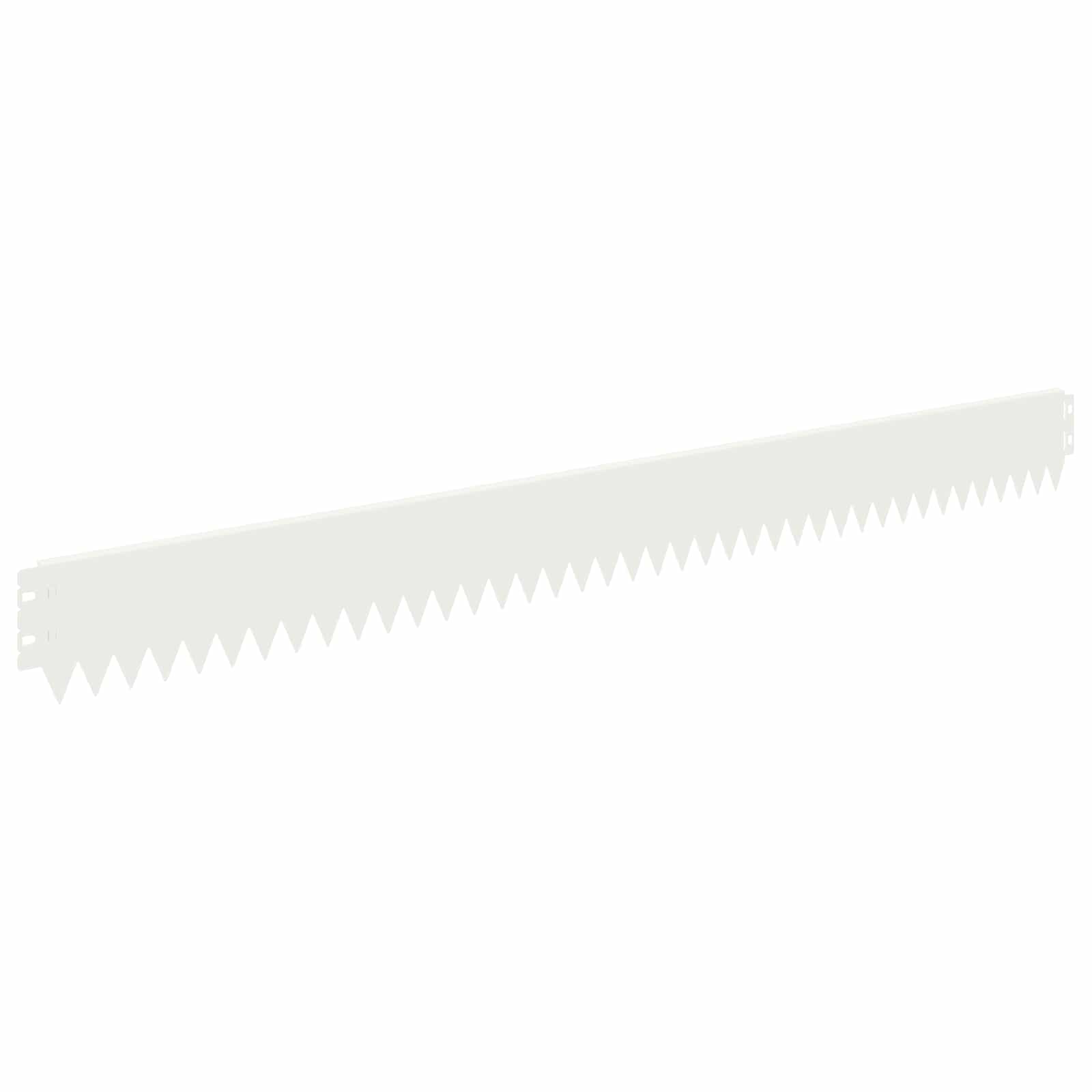 Nurmireunus 20 Pcs 103 X 10 Cm Teräs Valkoinen