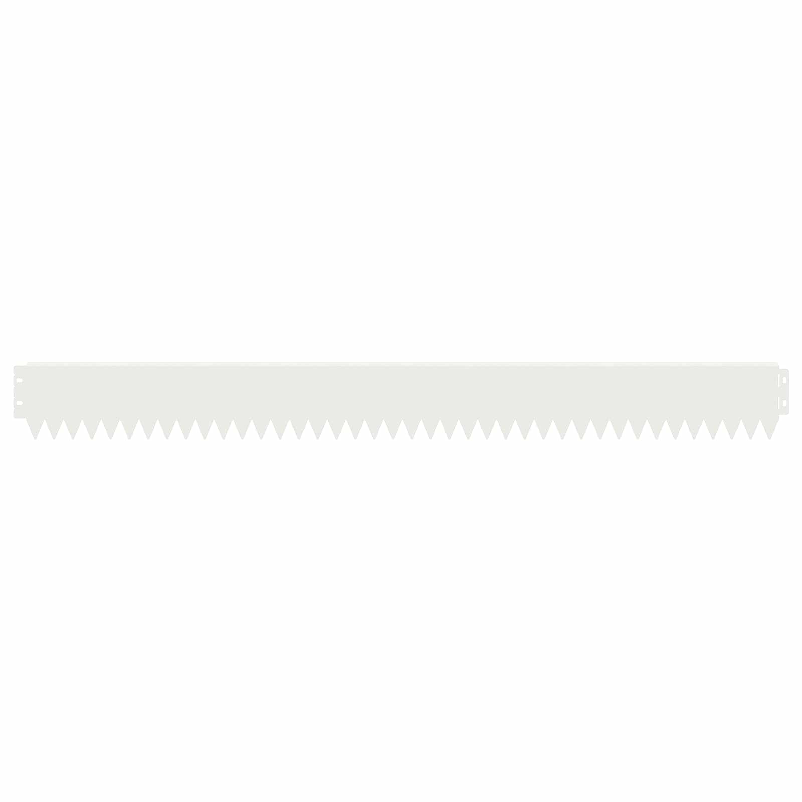 Nurmireunus 50 Pcs 103 X 10 Cm Teräs Valkoinen