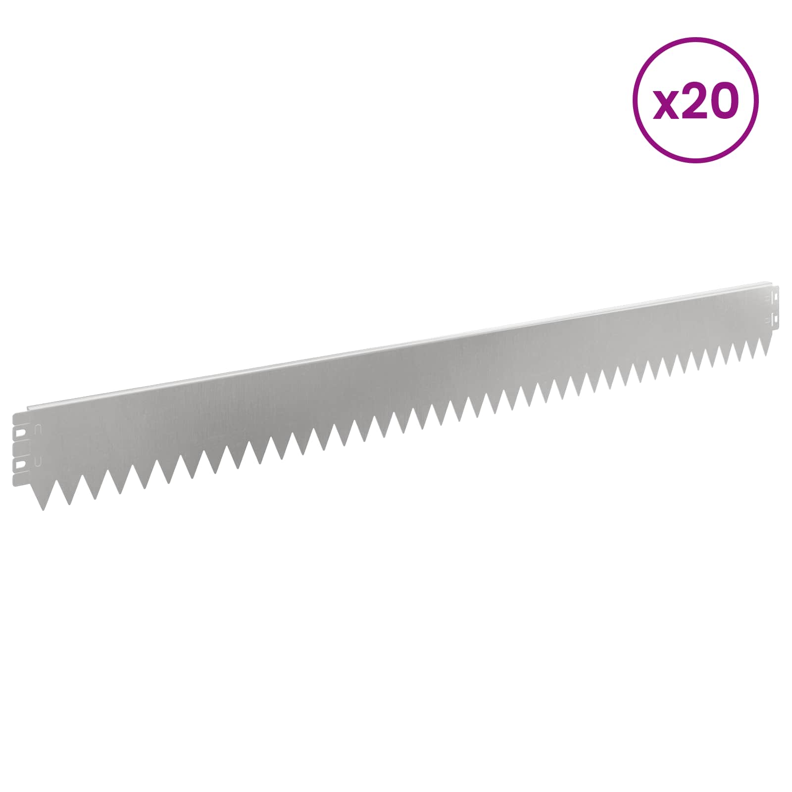 Nurmireunus 20 Pcs 103 X 10 Cm Teräs Hopea