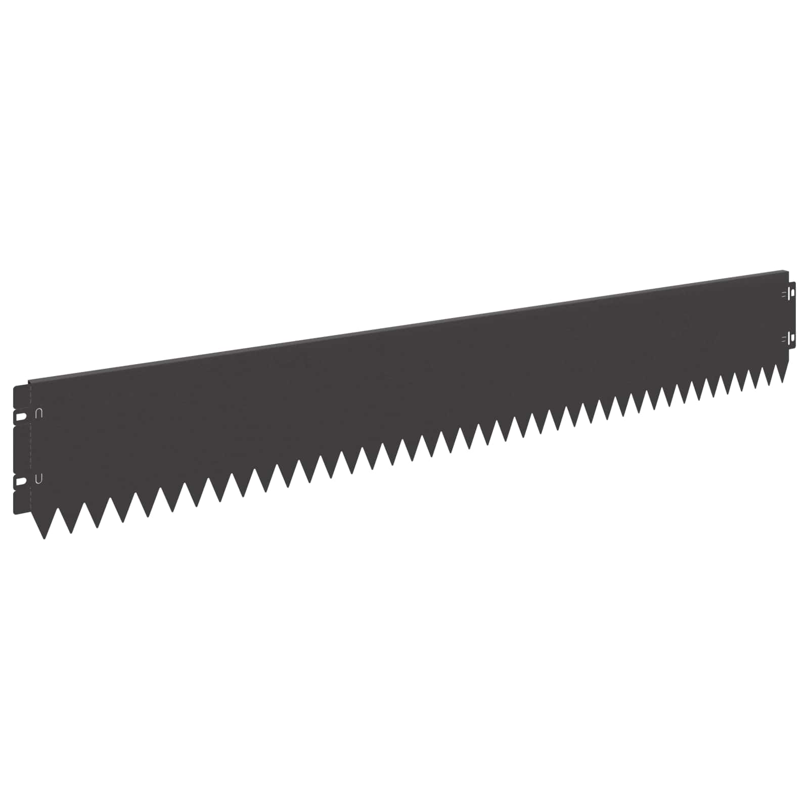 Nurmireunus 30 Pcs 103 X 15 Cm Teräs Musta