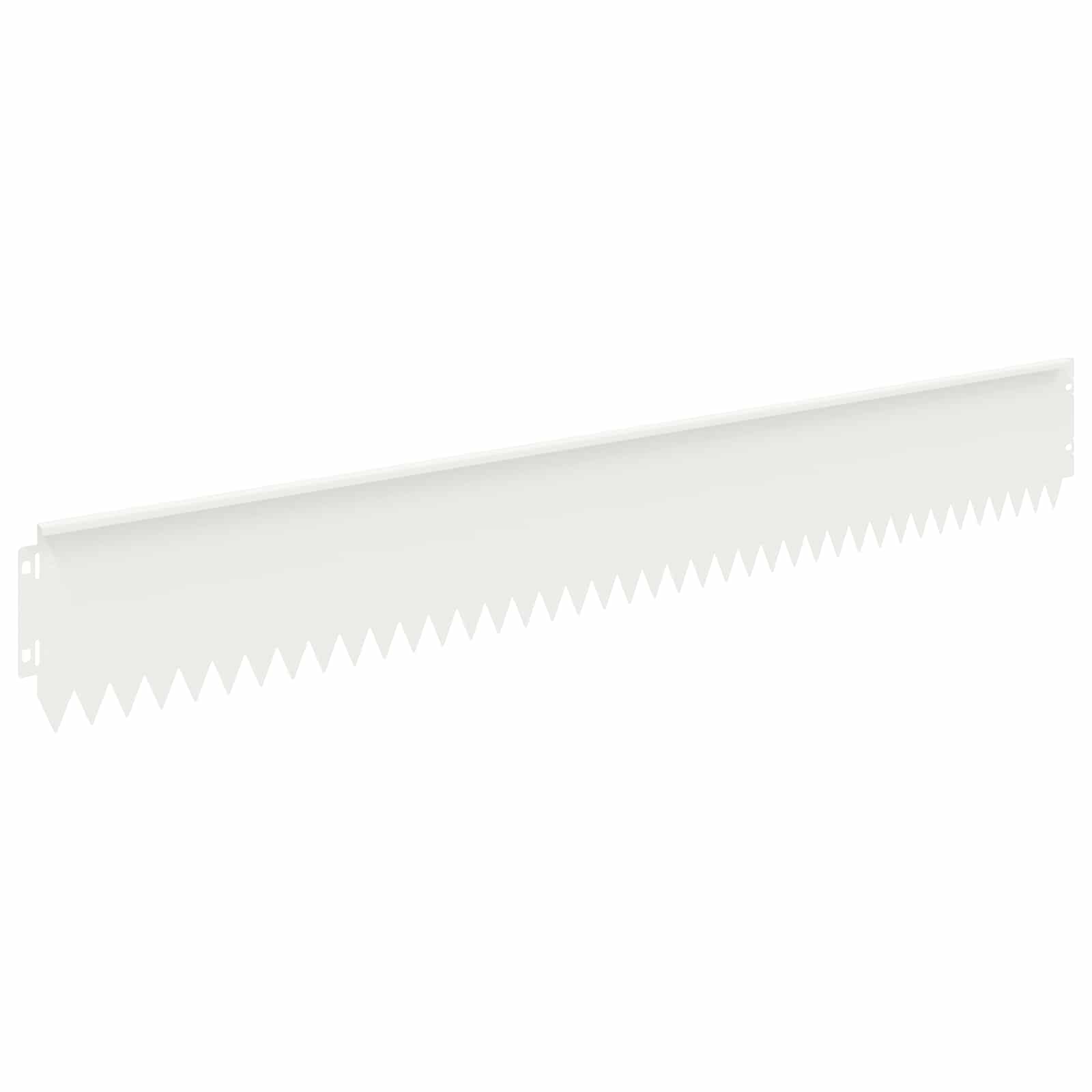 Nurmireunus 20 Pcs 103 X 15 Cm Teräs Valkoinen