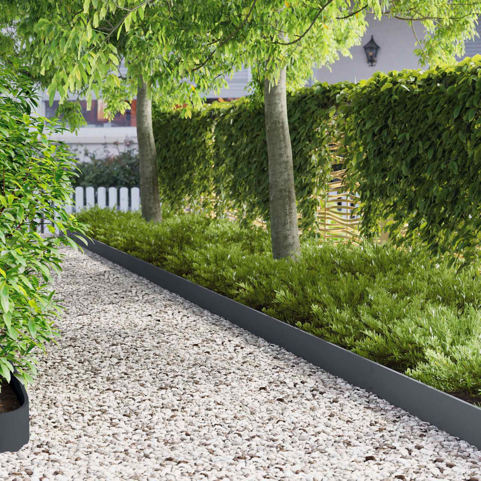 Nurmireunus 10 Pcs 103 X 15 Cm Teräs Antrasiitti