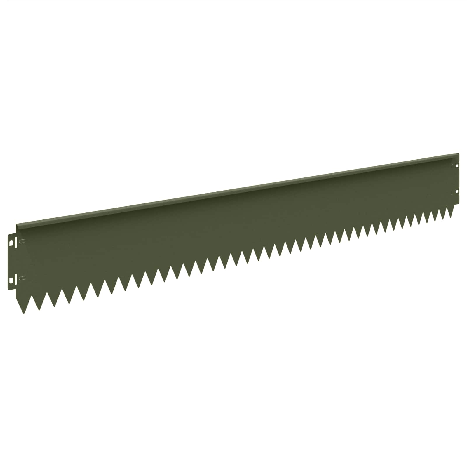 Nurmireunus 10 Pcs 103 X 15 Cm Teräs Oliivinvihreä