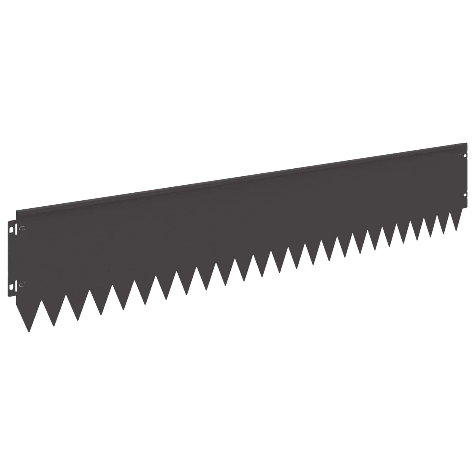 Nurmireunus 20 Pcs 103 X 20 Cm Teräs Musta