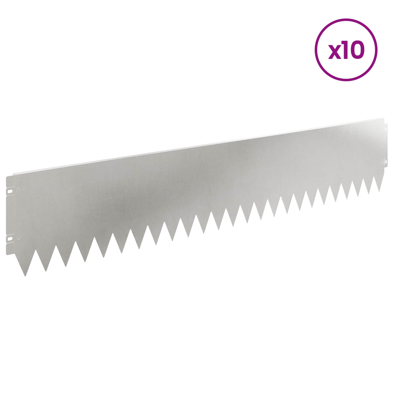 Nurmireunus 10 Pcs 103 X 20 Cm Teräs Hopea