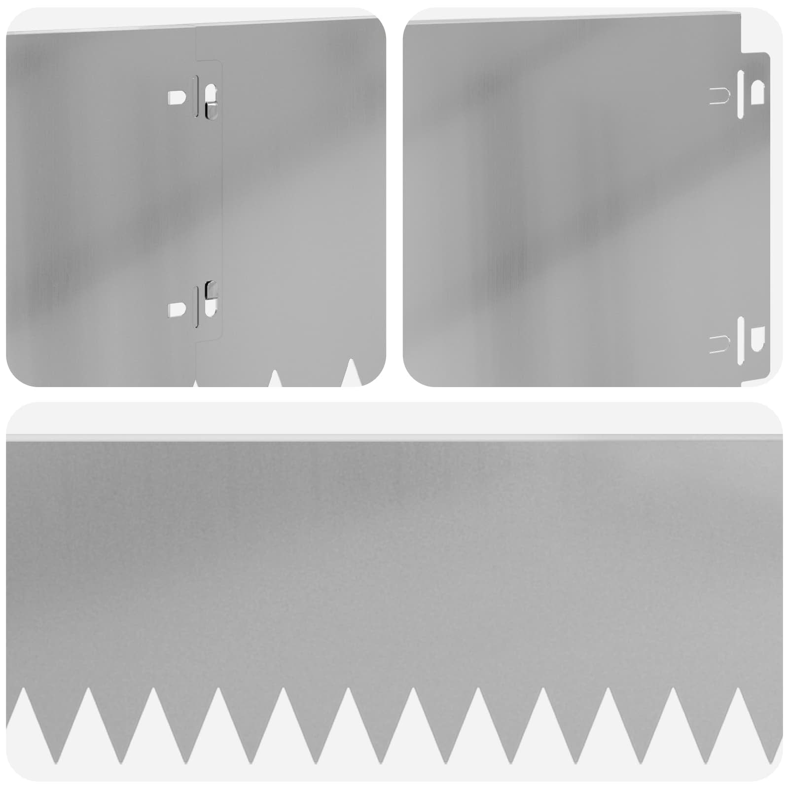 Nurmireunus 10 Pcs 103 X 20 Cm Teräs Hopea