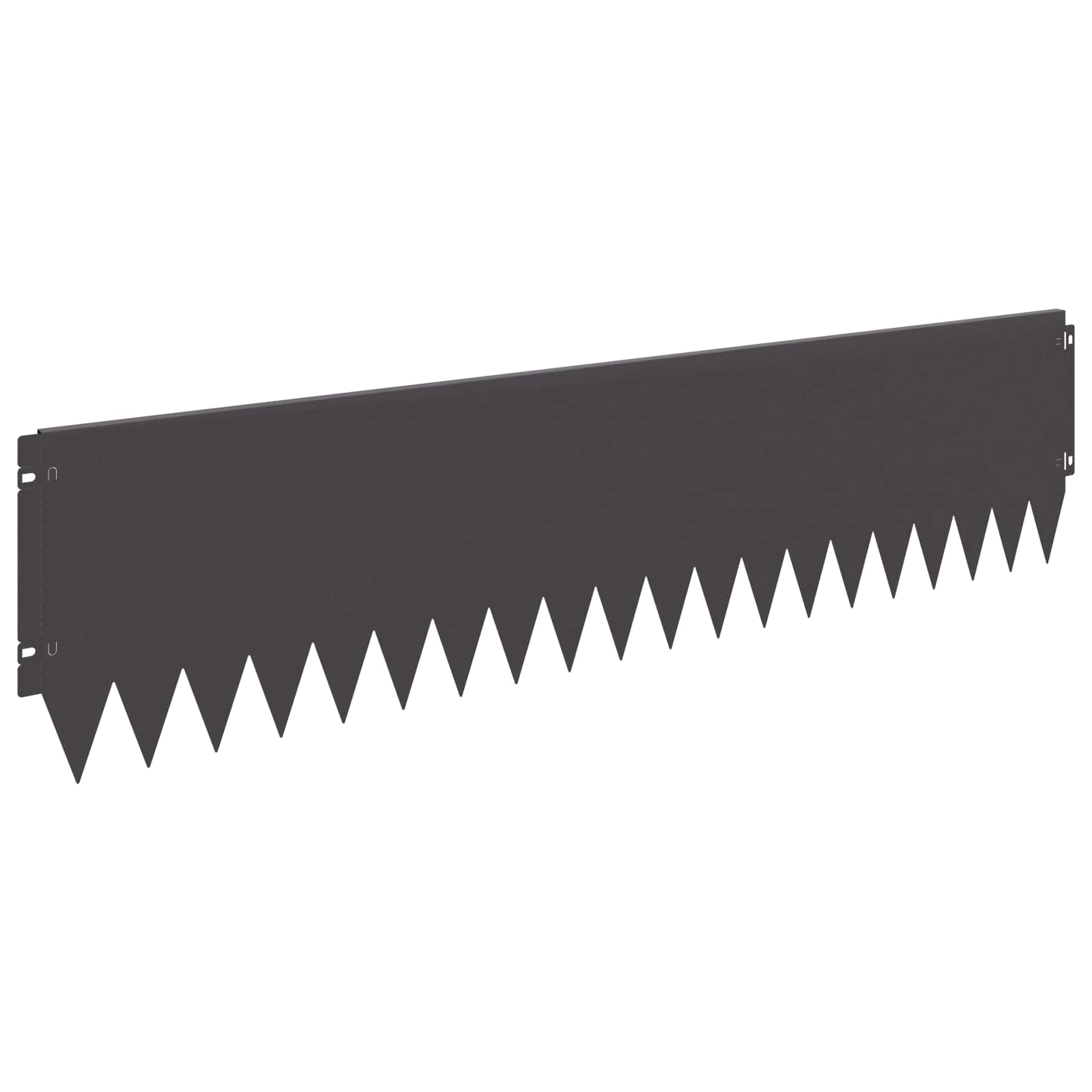 Nurmireunus 20 Pcs 103 X 25 Cm Teräs Musta