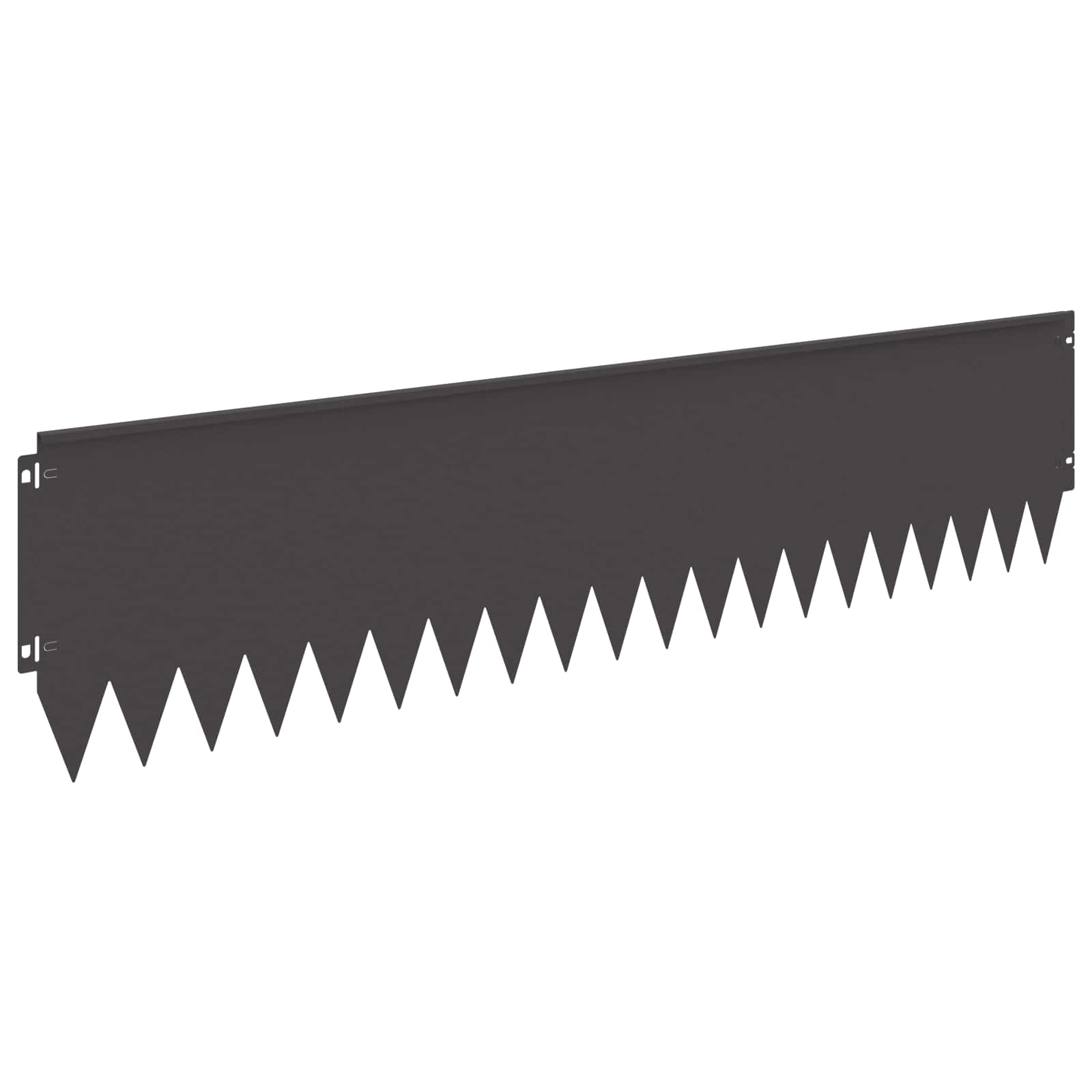 Nurmireunus 20 Pcs 103 X 25 Cm Teräs Musta