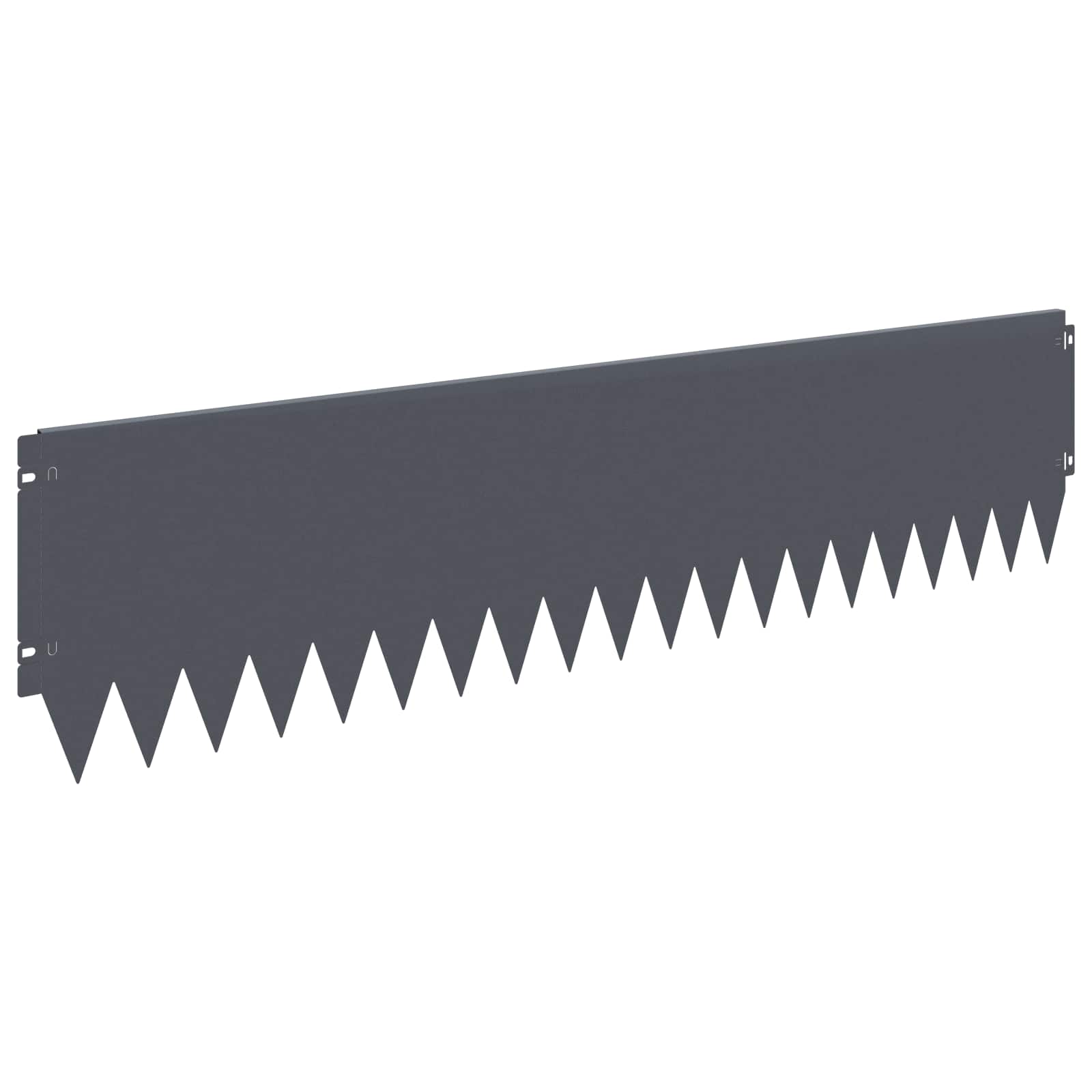Nurmireunus 20 Pcs 103 X 25 Cm Teräs Antrasiitti
