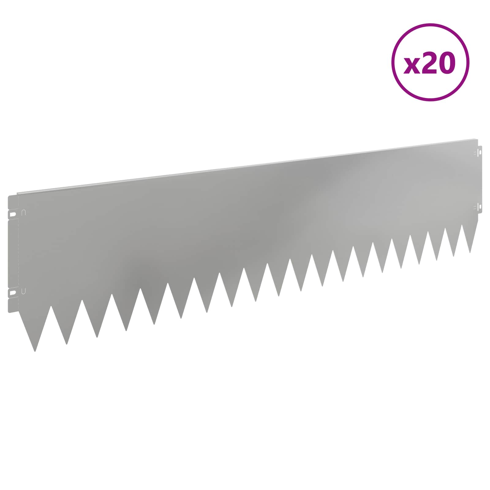 Nurmireunus 20 Pcs 103 X 25 Cm Teräs Hopea