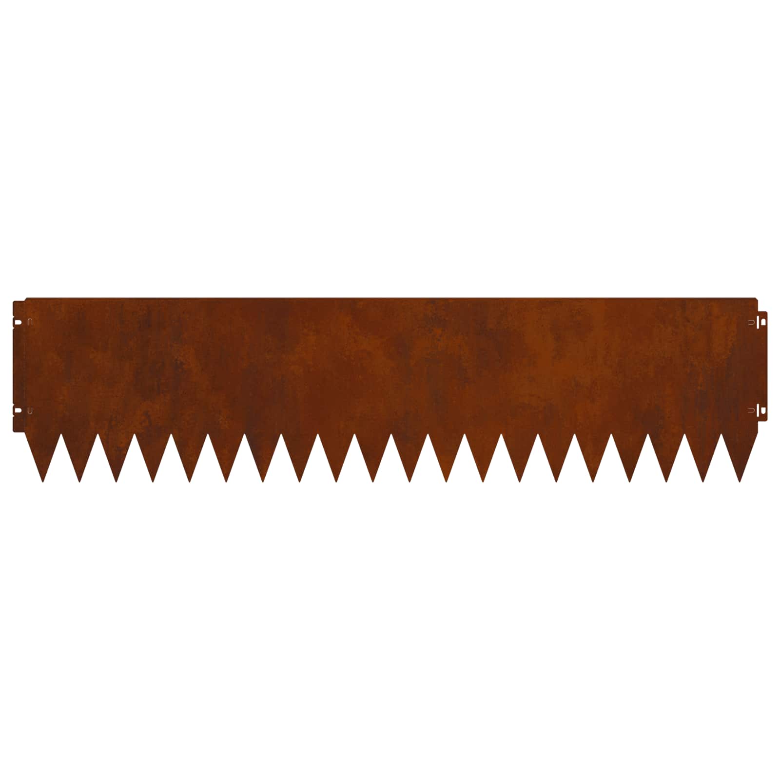 Nurmireunus 20 Pcs 103 X 25 Cm Teräs Ruosteinen