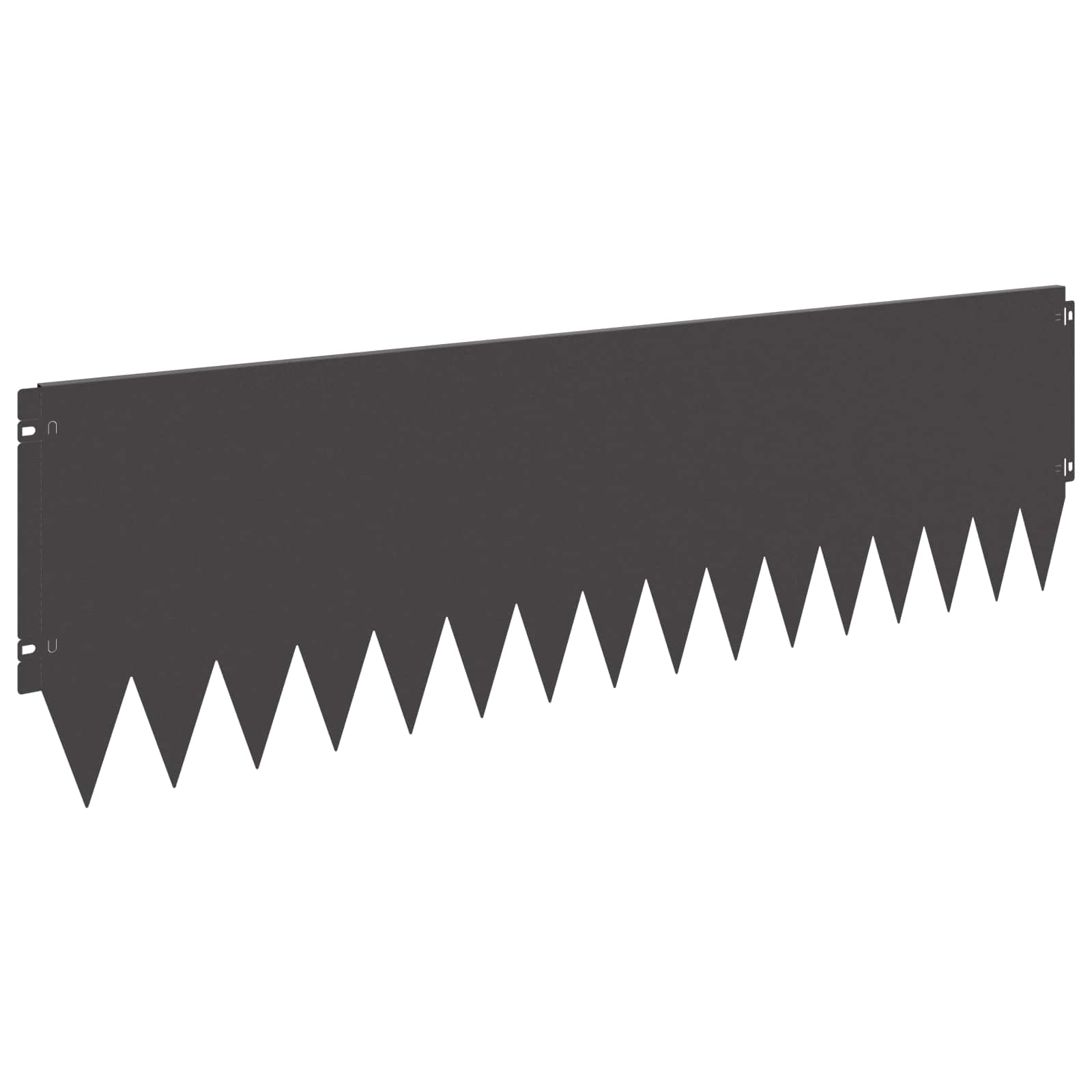 Nurmireunus 20 Pcs 103 X 30 Cm Teräs Musta